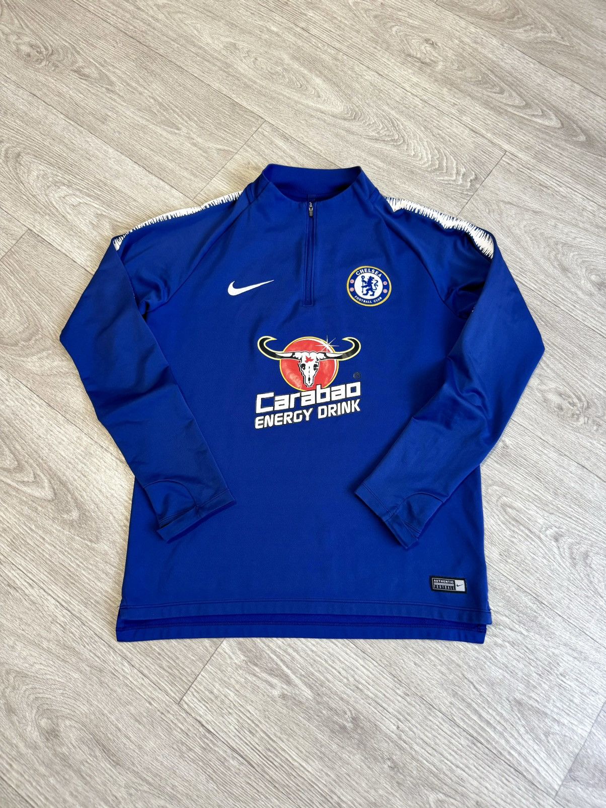 Nike 🔷Nike Chelsea 2017/18 Long sleeve Training jersey🔷 Size US M / EU 48-50 / 2 - 1 Thumbnail
