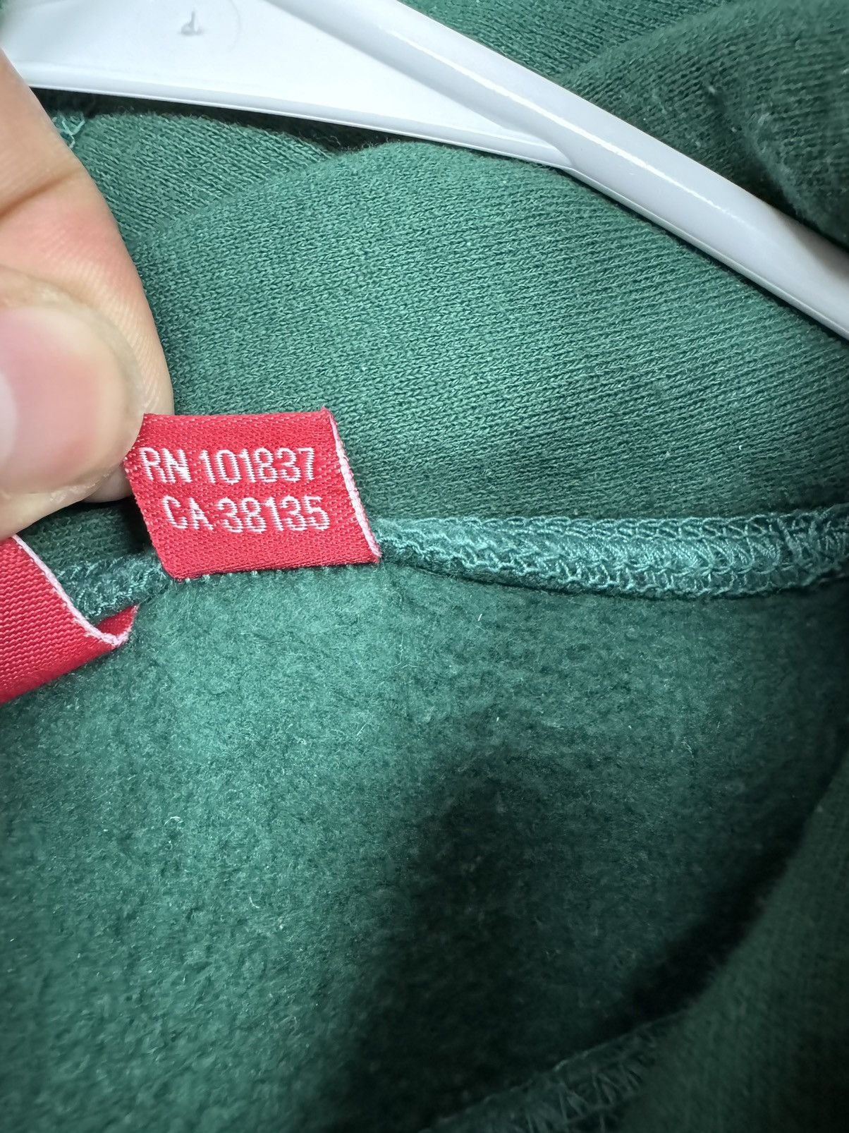 Supreme Supreme Le Luxe Hooded Sweatshirt Dark Green Size US M / EU 48-50 / 2 - 6 Thumbnail