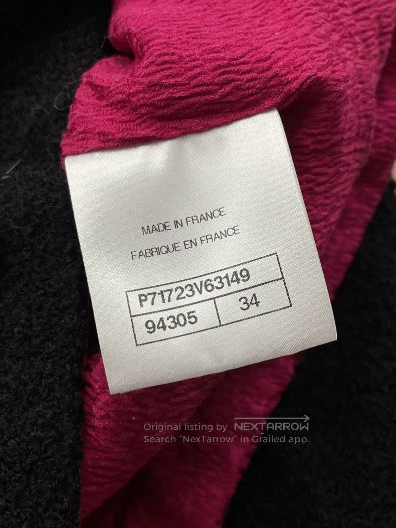 Chanel Chanel Black diamond button short jacket Size XXS / US 00 / IT 34 - 5 Thumbnail