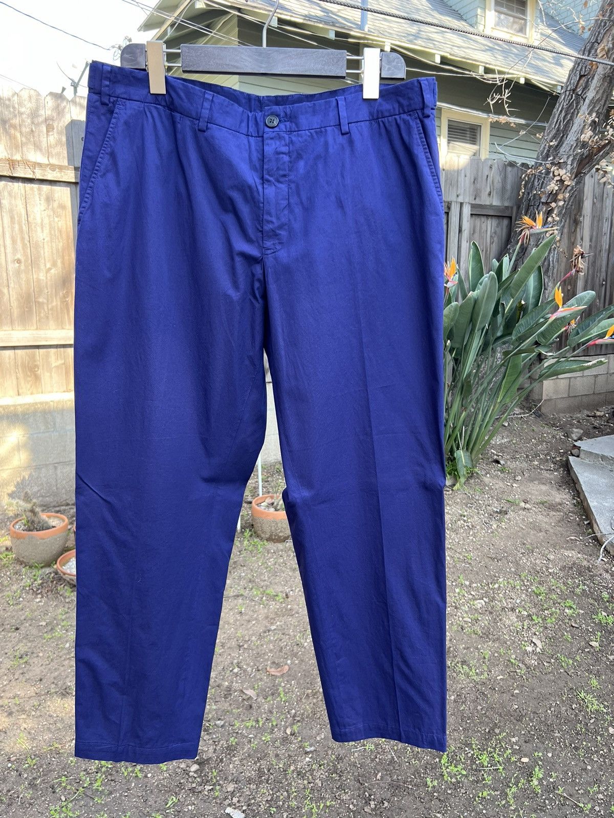 Dries Van Noten Dries Van Noten Cotton Pants Size US 36 / EU 52 - 1 Thumbnail