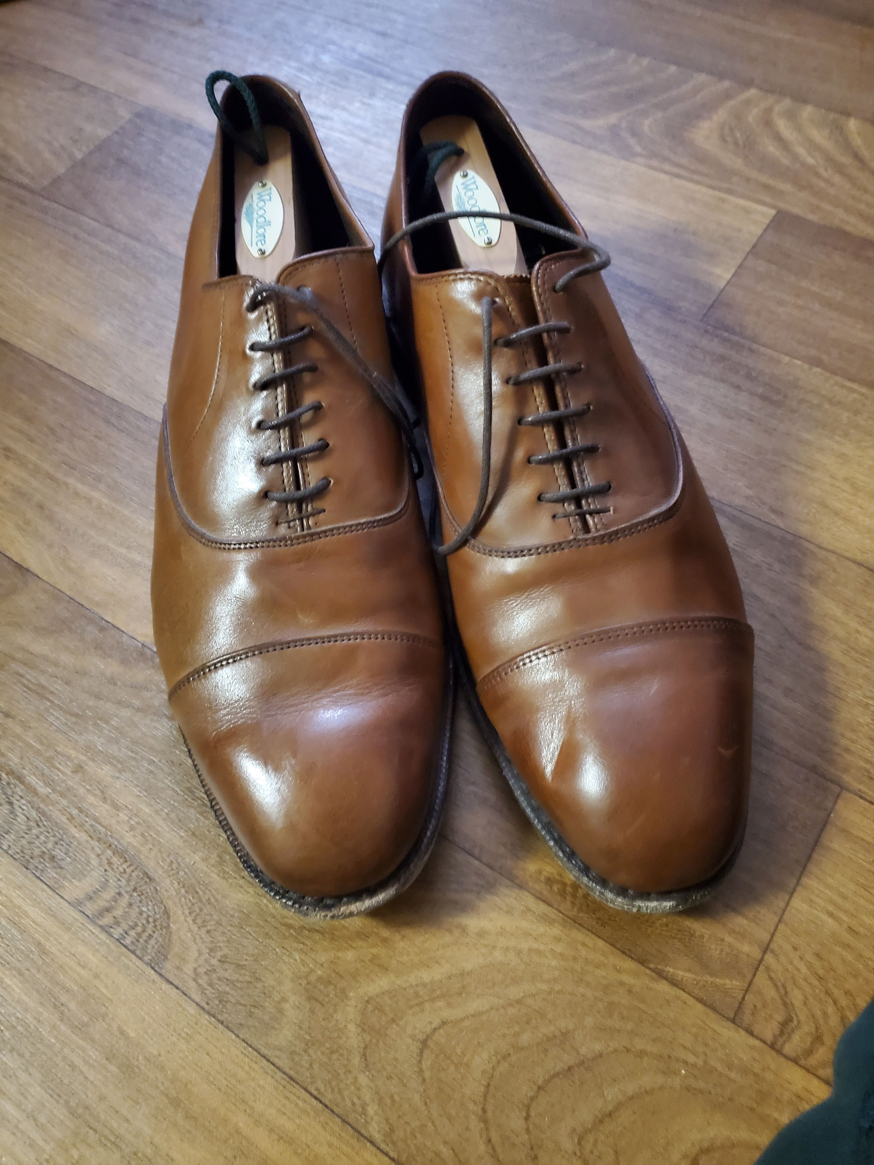Allen Edmonds Hopkinson Park Avenue Walnut Size US 13 / EU 46 - 3 Thumbnail