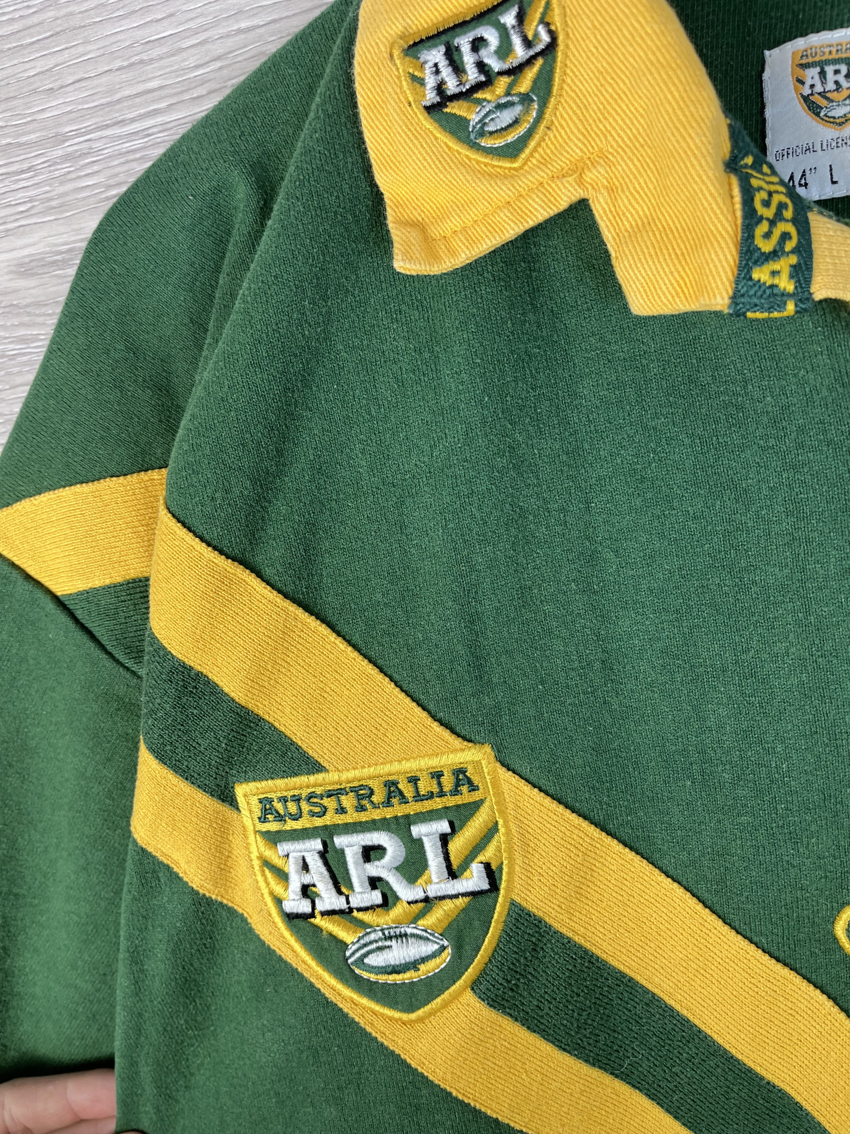 KangaROOS Vintage Australian Kangaroos Rugby League ARL Mens size L Size US L / EU 52-54 / 3 - 7 Thumbnail