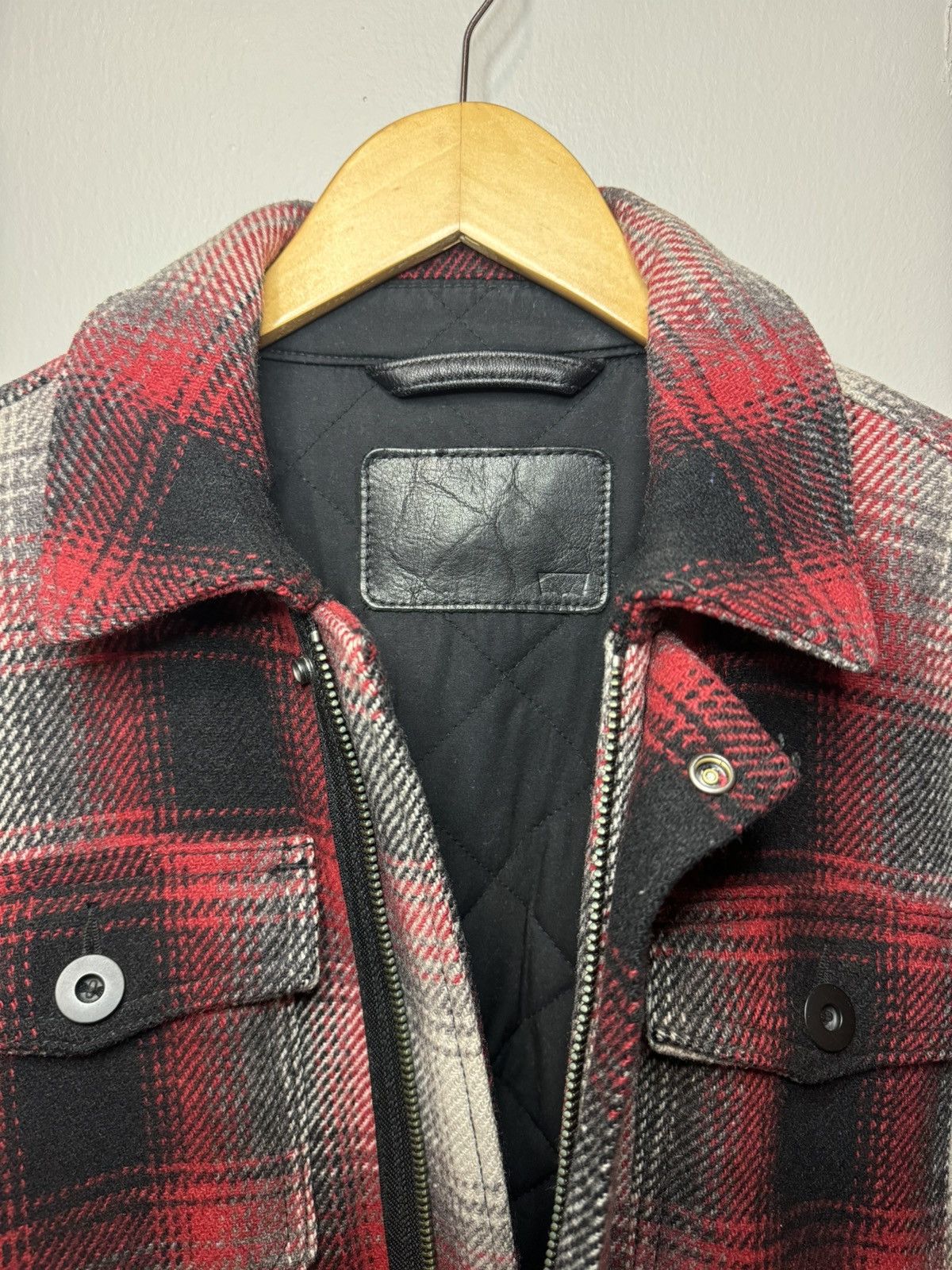 Levi's Vintage Clothing Levi Strauss Men’s Quilted Plaid Wool Jacket Size US S / EU 44-46 / 1 - 4 Thumbnail