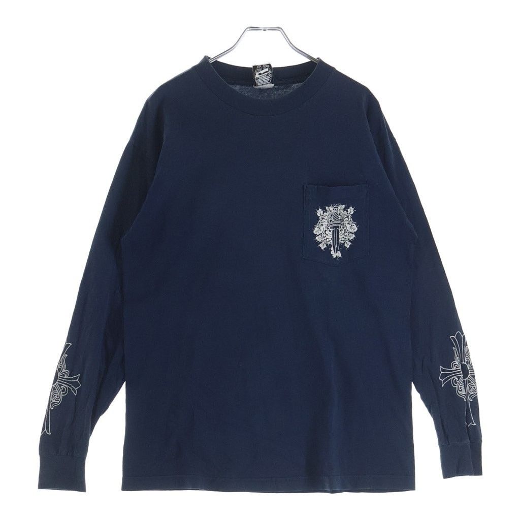 Chrome Hearts Vintage 90s Chrome Hearts Vine Dagger Floral LS Tee