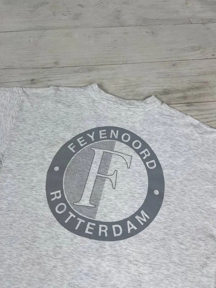 Vintage Vintage Feyenoord Rotterdam T Shirt 90s Soccer Football Size US XL / EU 56 / 4 - 12 Thumbnail