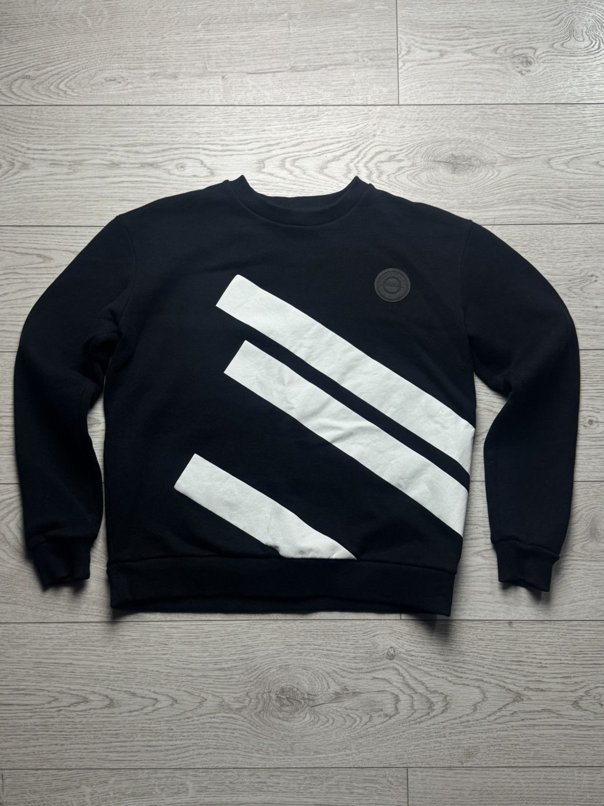 Versus Versace Versace Versus black striped sweatshirt Size US M / EU 48-50 / 2 - 3 Thumbnail