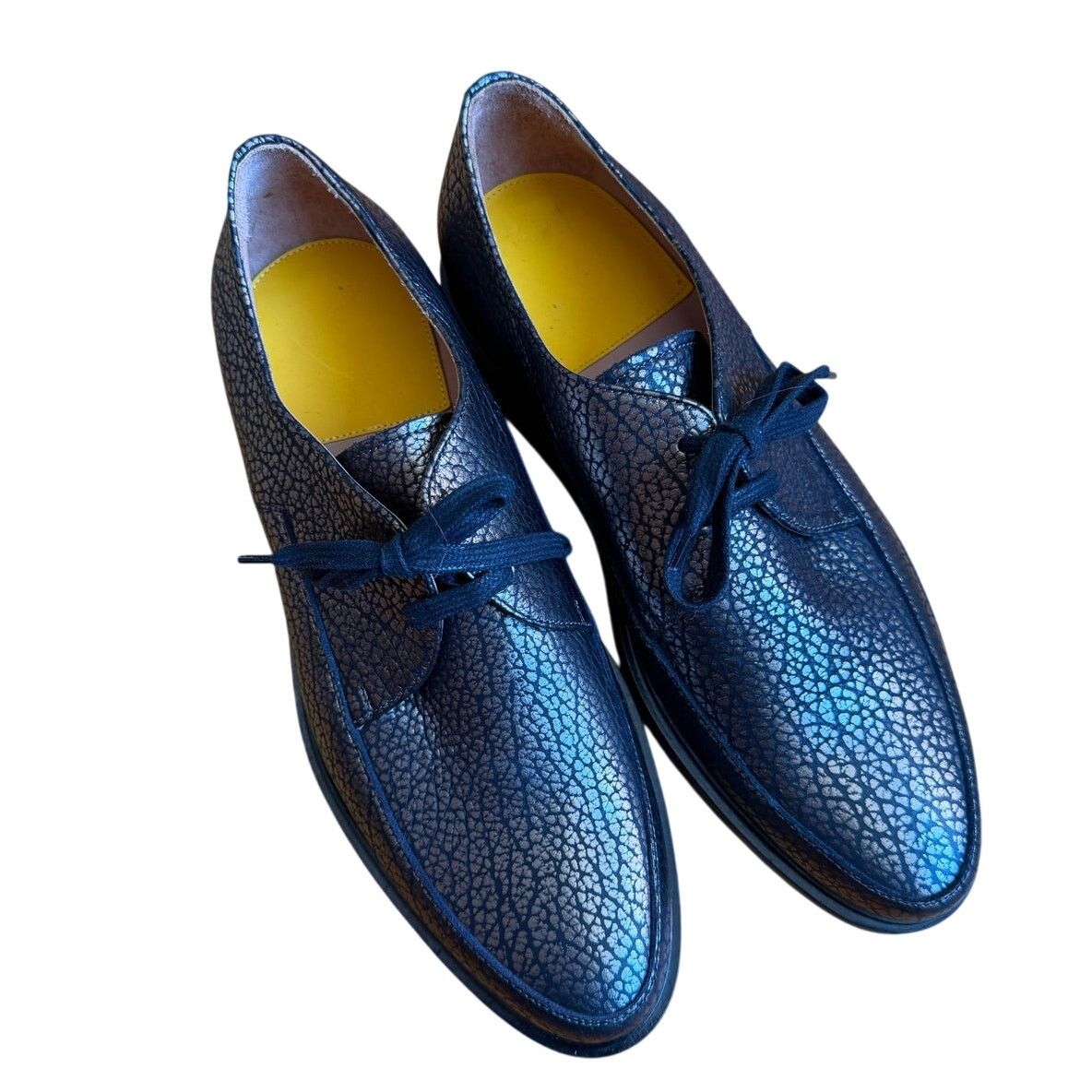 Paul Smith Paul Smith Metallic Leather Turner Oxford Size US 10 / EU 43 - 1 Thumbnail