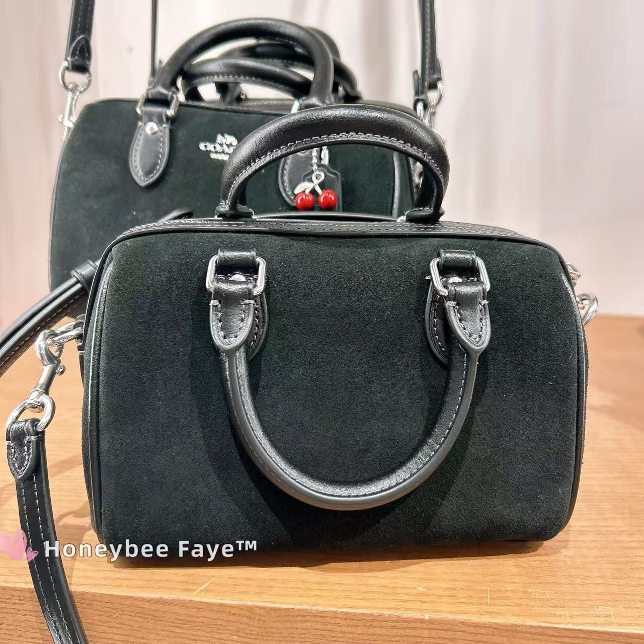Coach NWT Coach Mini Rowan Crossbody Bag With Cherry Charm CDC93 Size ONE SIZE - 3 Thumbnail