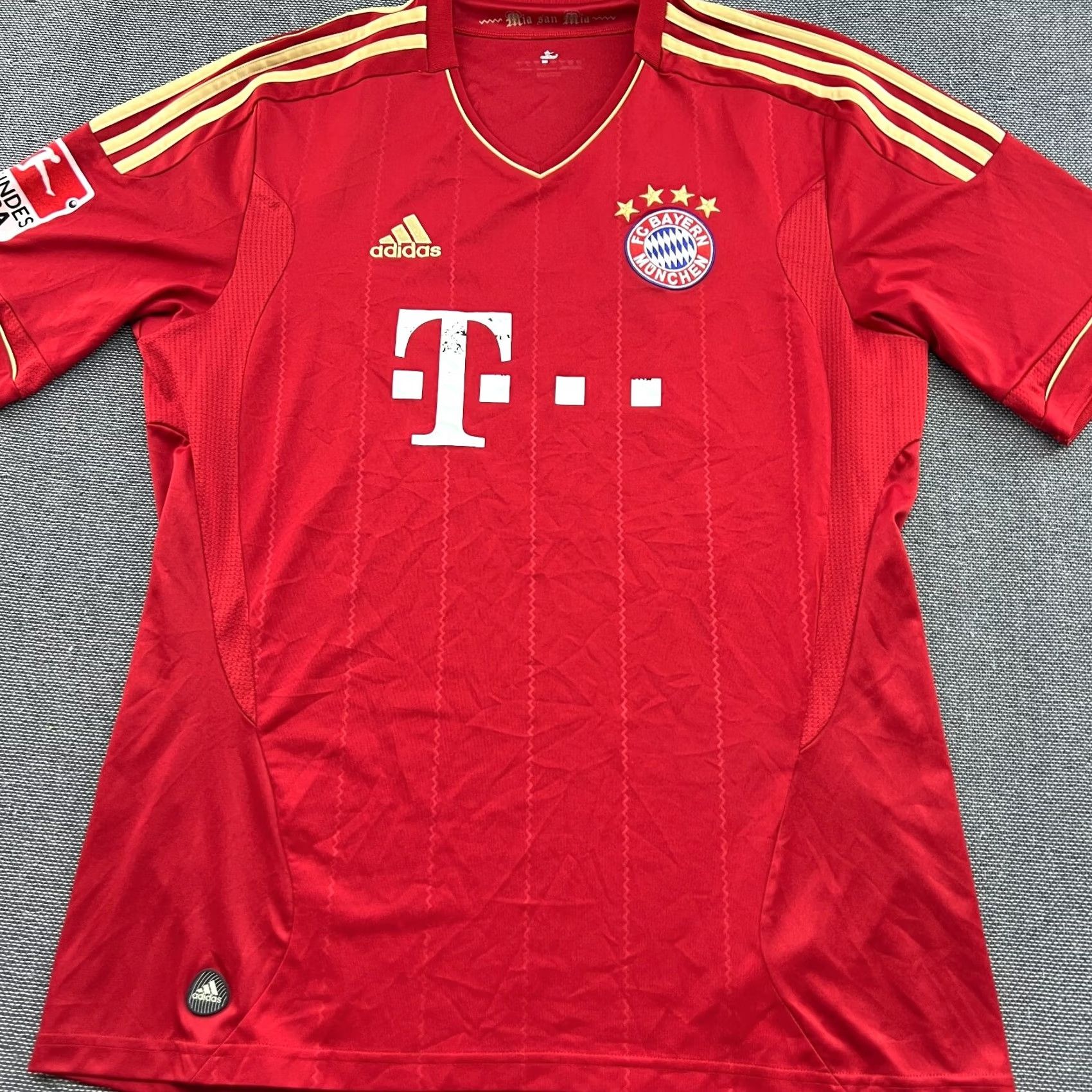 Adidas adidas Bayern Munich 2011 2012 2013 Home Toni kroos #39 Men Sz L Football Jersey Shirt Men's Red XS? Size US L / EU 52-54 / 3 - 3 Thumbnail