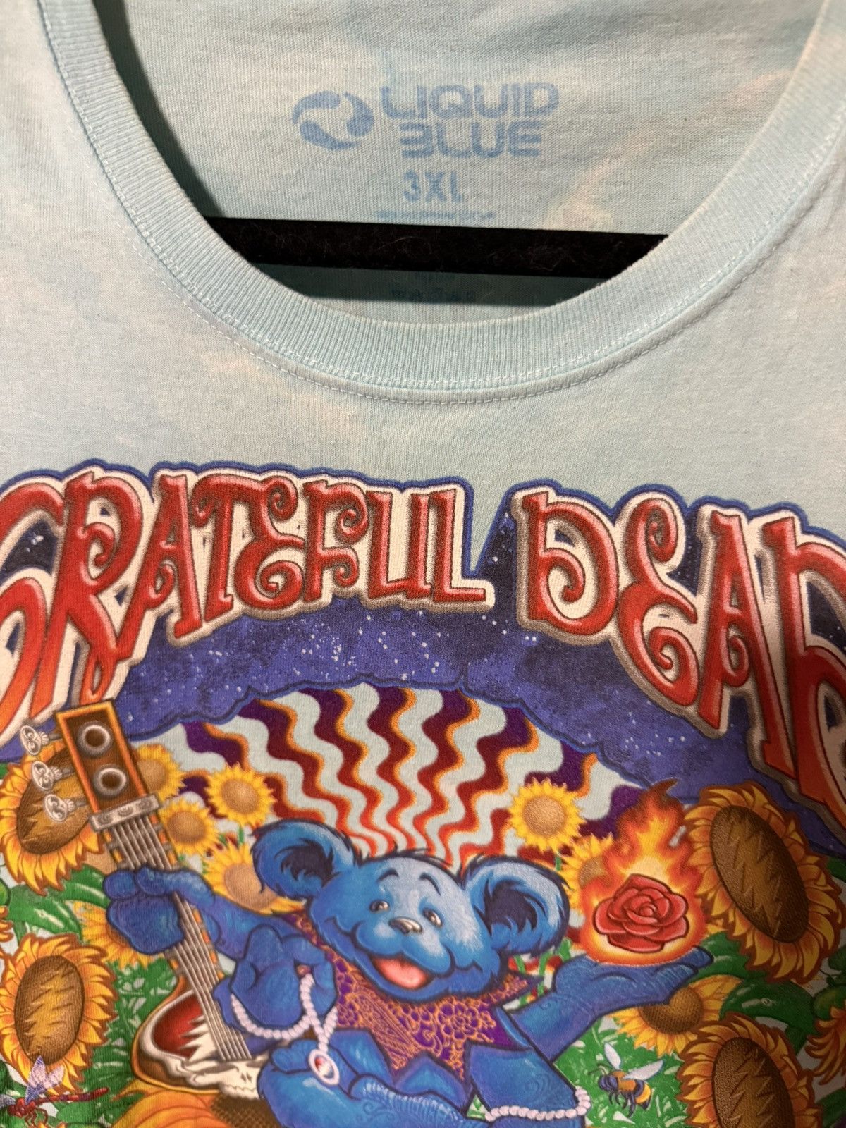 Grateful Dead × Liquid Blue “Inspiration” Grateful Dead Tee Size US XXL / EU 58 / 5 - 3 Thumbnail
