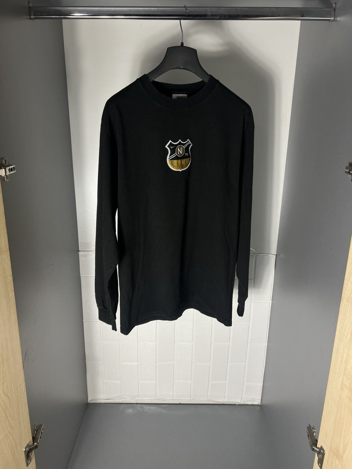 VERY RARE NIKE ATHLETIC LONG SLEEVE DRILL RETRO Y2K 90s SK8