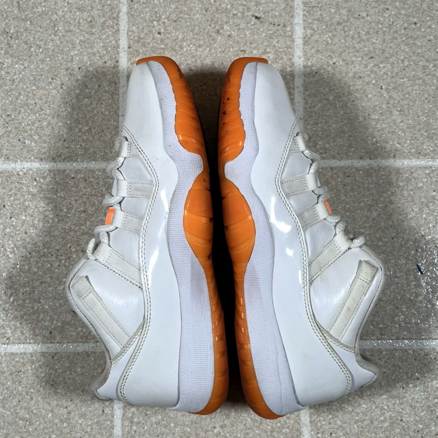 Jordan Brand Nike Air Jordan 11 Retro Low Bright Citrus AH7860-139 Womens 8 Mens 6.5 White Shoes Size US 7 / EU 40 - 7 Thumbnail