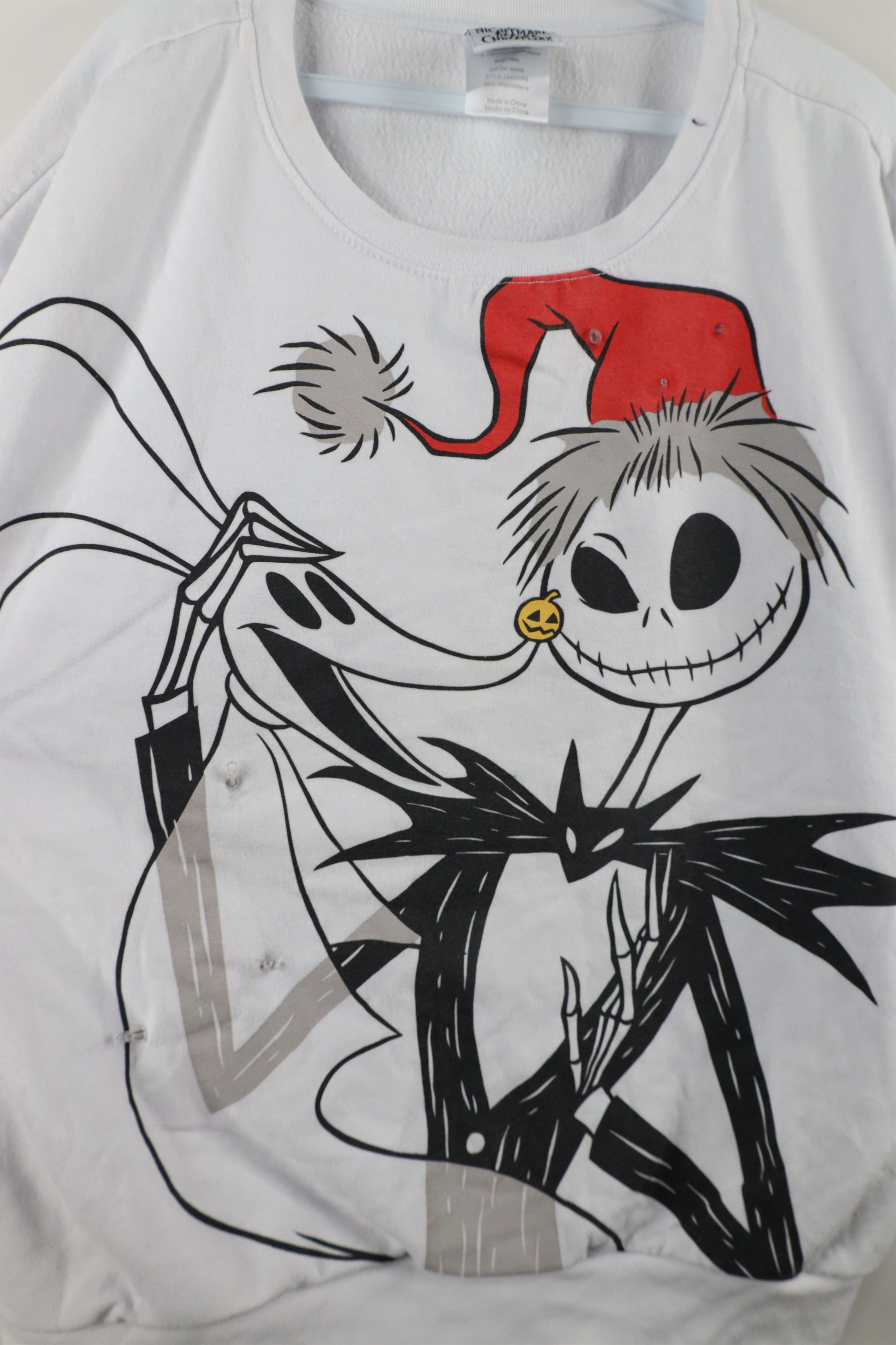 Disney × Vintage Vintage Disney Before Christmas All Over Print Sweatshirt Size XXL / US 16-18 / IT 52-54 - 8 Thumbnail