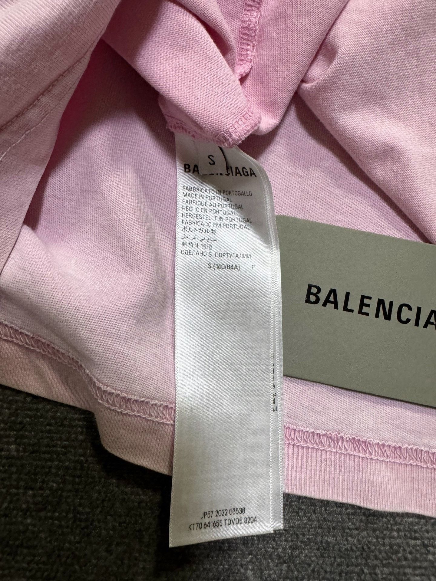 Balenciaga Balenciaga BAL BACK BLEED Women's Large T-Shirt 2501-Nextar Size S / US 4 / IT 40 - 4 Thumbnail
