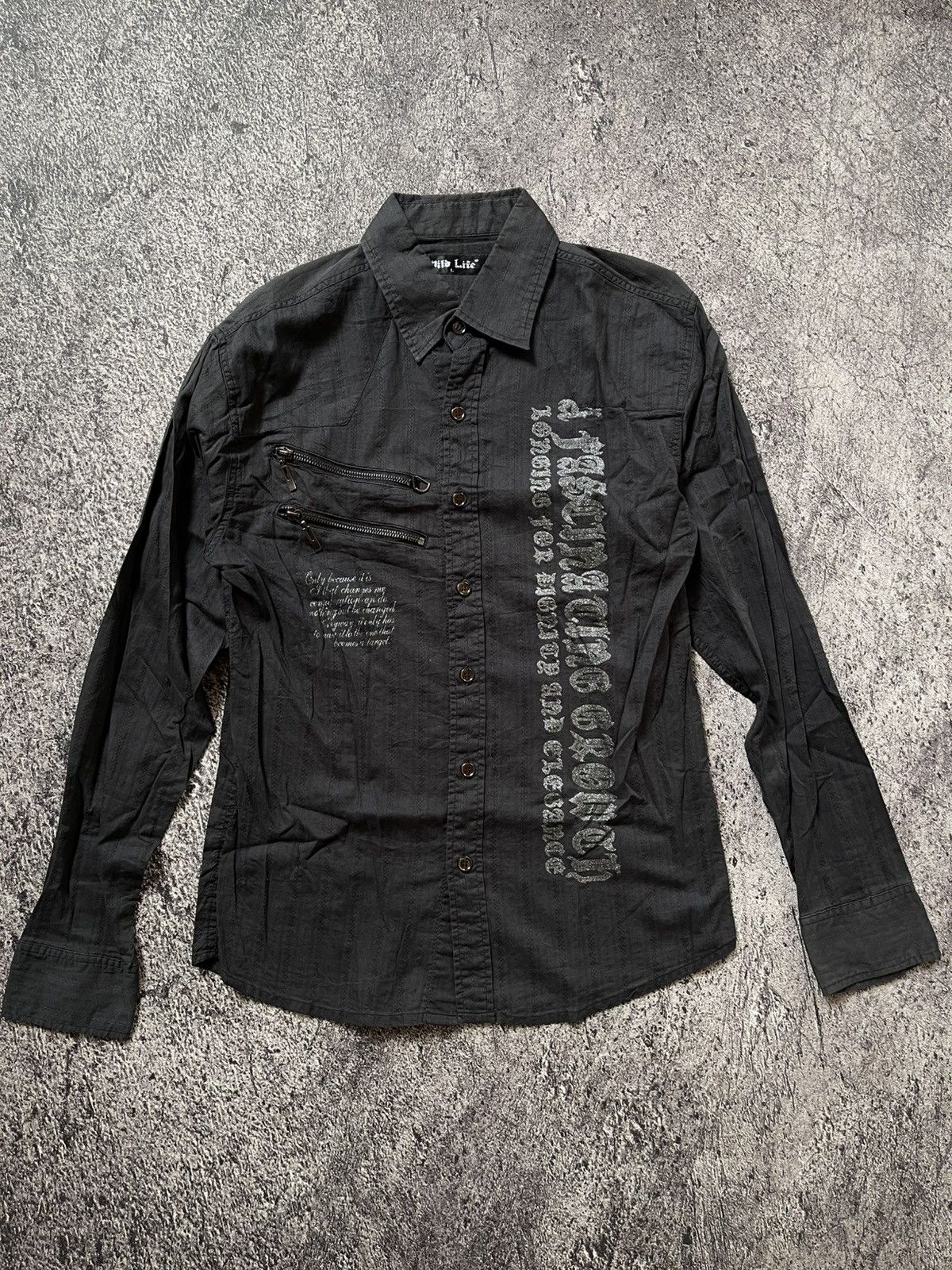 Japanese Brand Y2K Wild Life ifsixwasnine punk shirt Size US M / EU 48-50 / 2 - 1 Thumbnail