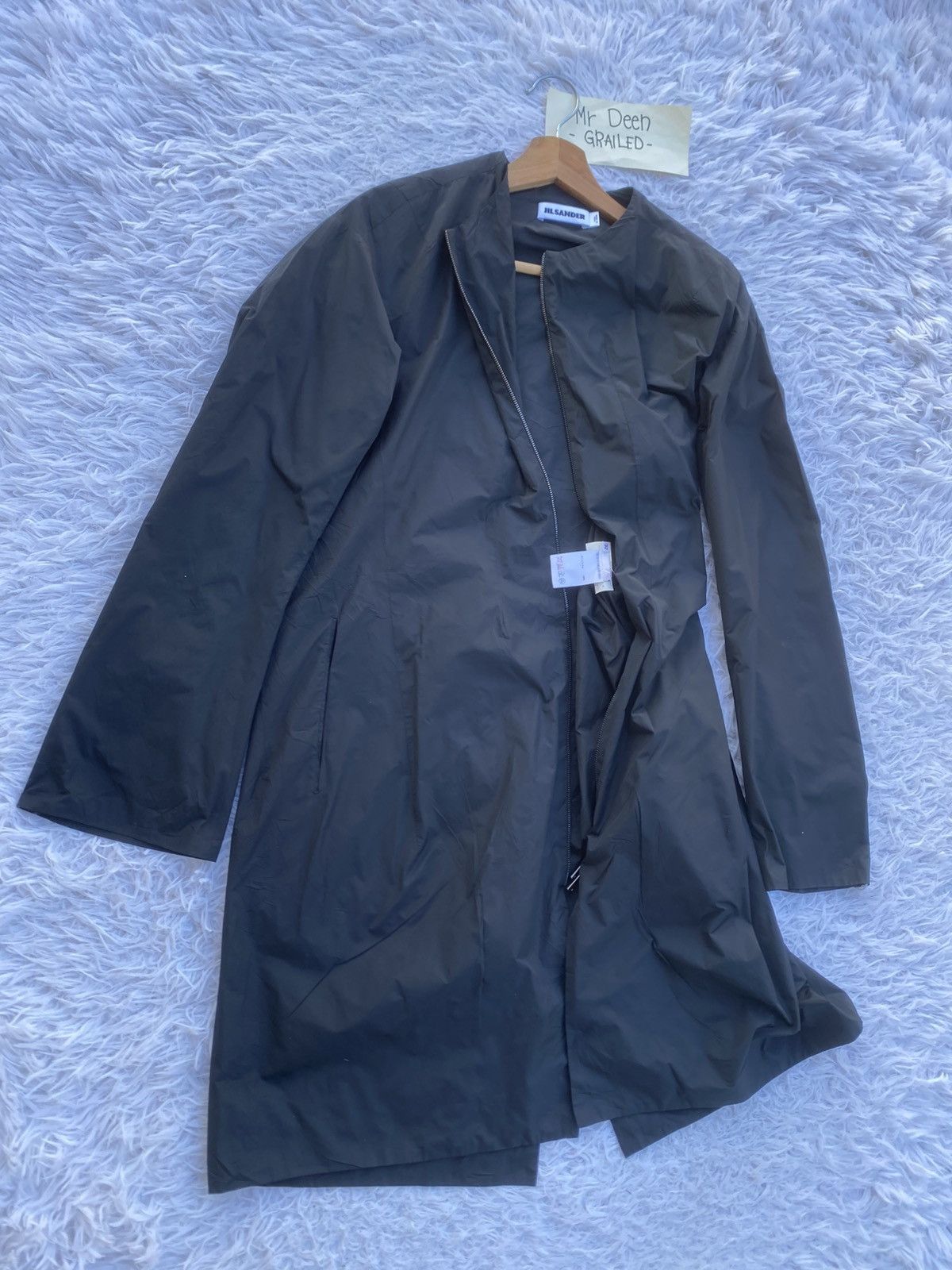 Jil Sander Rare JIL SANDER Raincoat Nylon Jacket Size US S / EU 44-46 / 1 - 8 Thumbnail