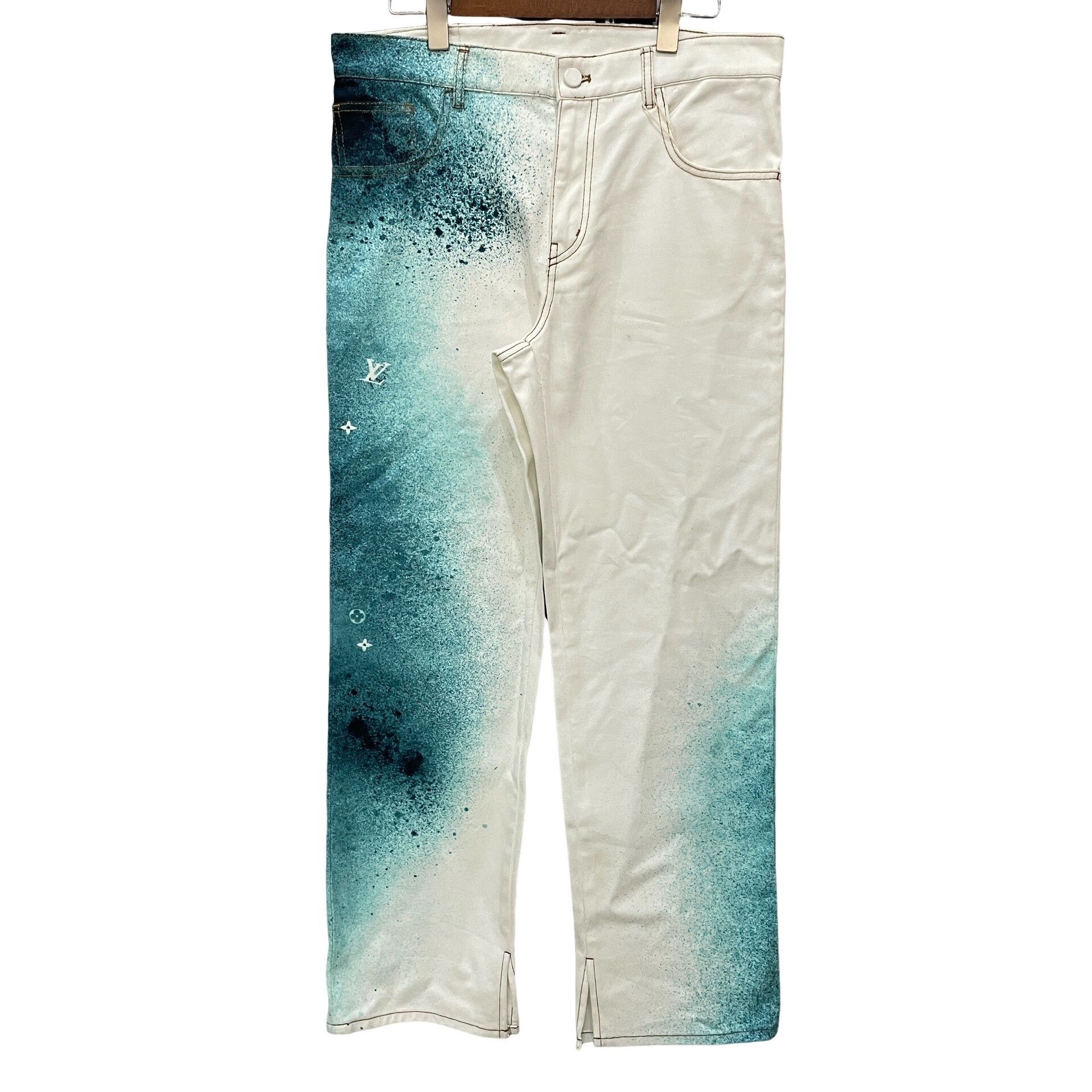 Louis Vuitton Louis Vuitton Stardust Galaxy Spray Denim Jeans 29 Size US 29 - 1 Thumbnail