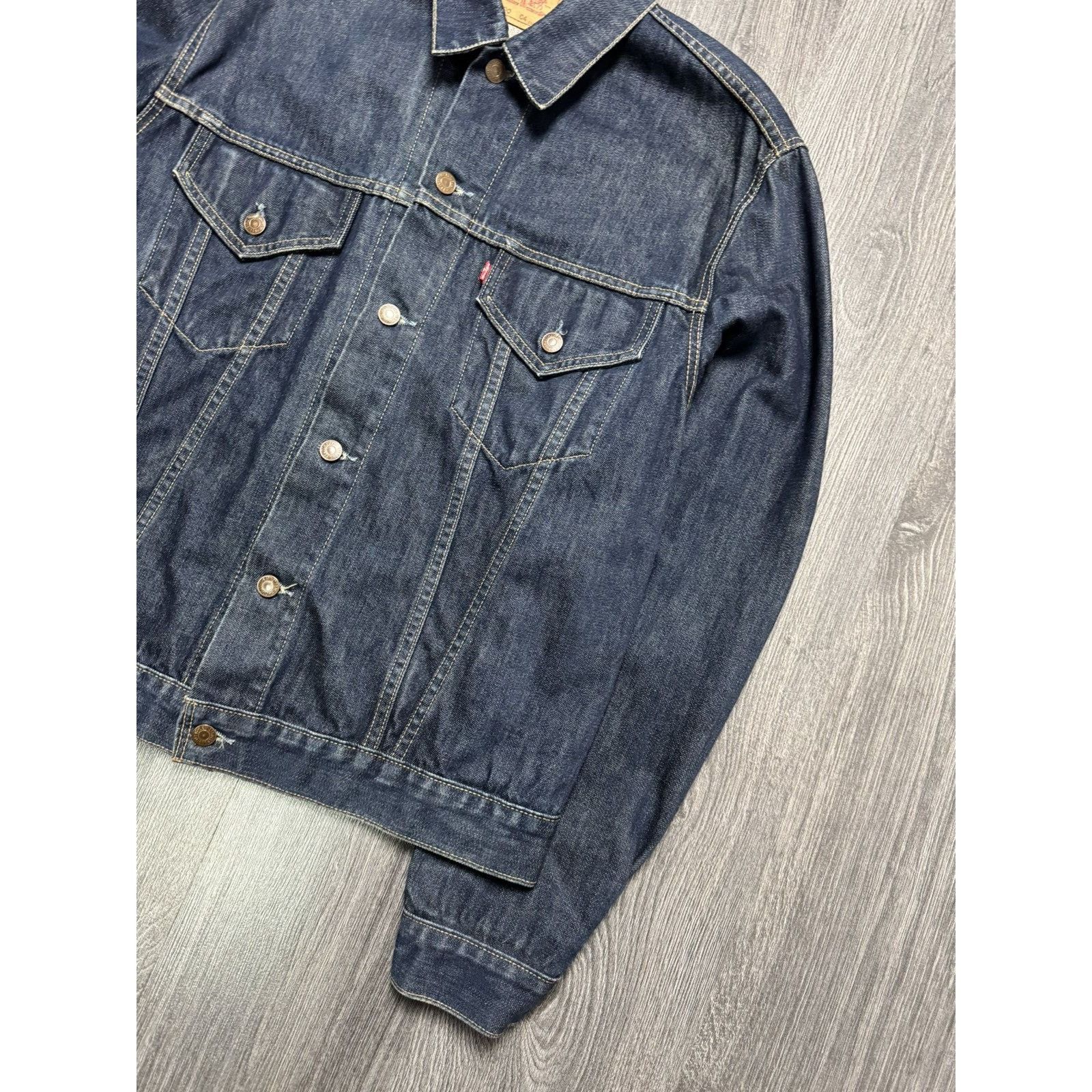 Levi's Vintage 90s Levi's Trucker Denim Jacket Size US XL / EU 56 / 4 - 4 Thumbnail