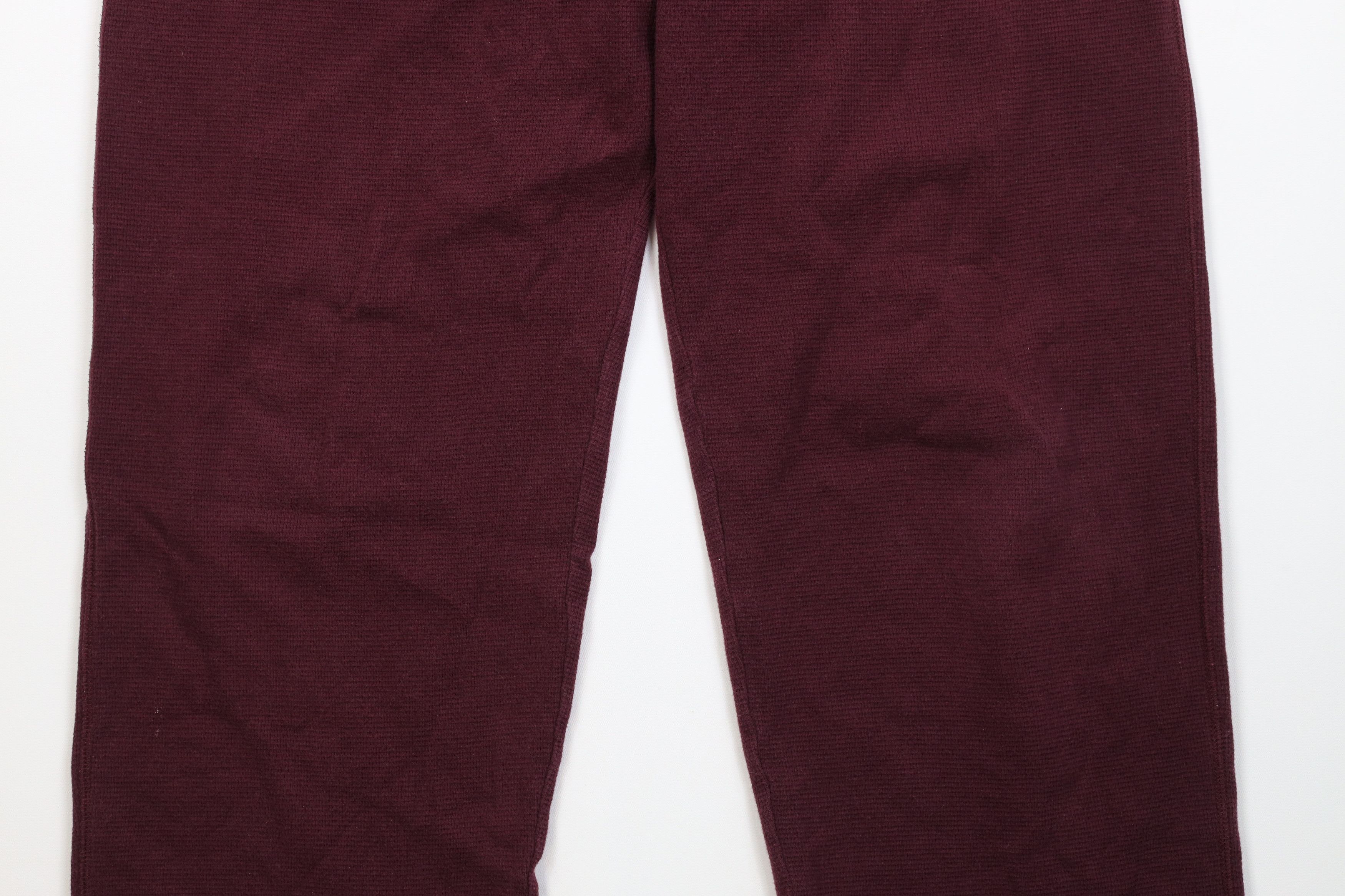 Ralph Lauren Vintage 90s Y2K Ralph Lauren Waffle Knit Wide Leg Pants Size US 34 / EU 50 - 4 Thumbnail