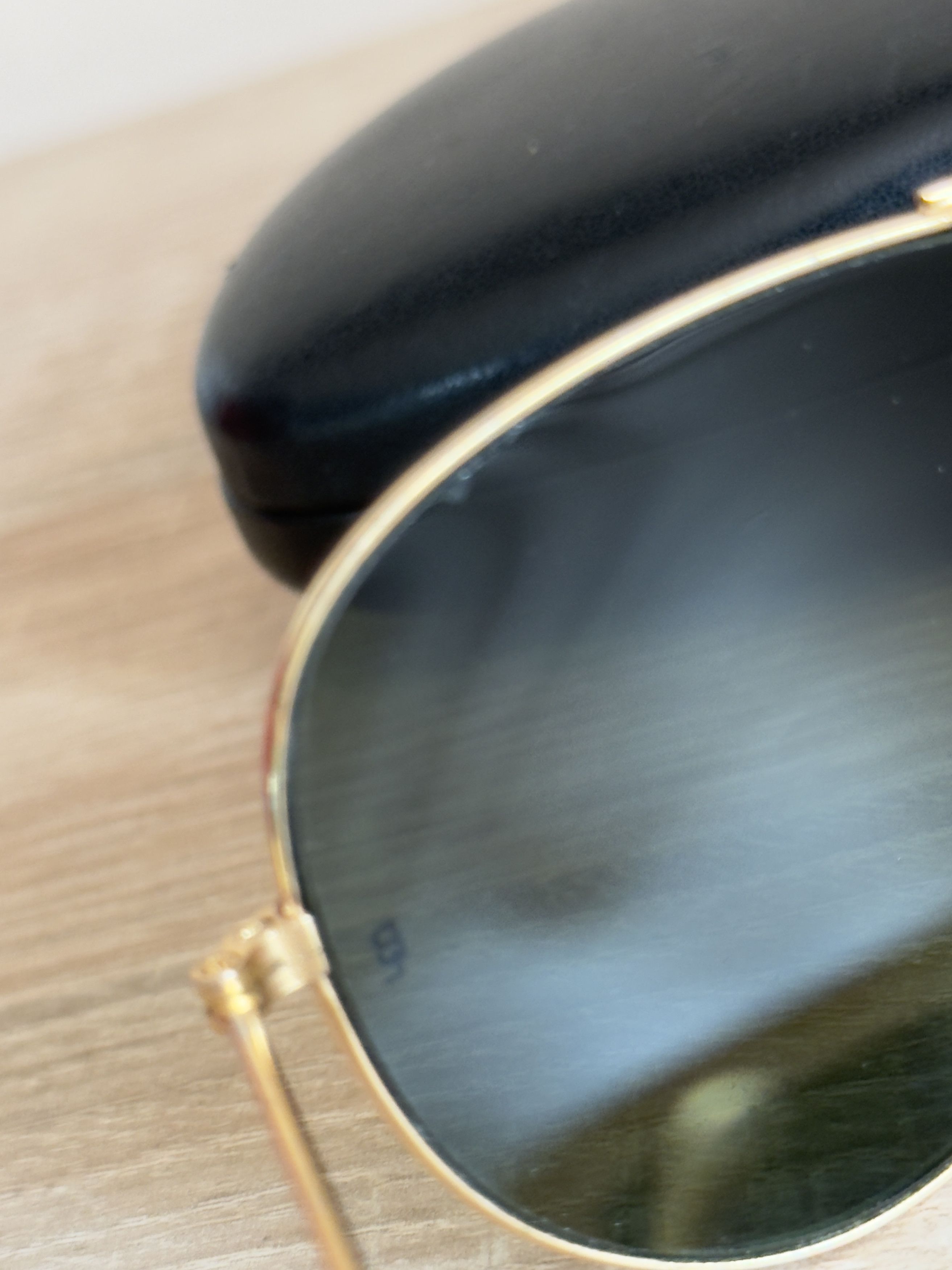 RayBan 🔥 vtg Rayban Bausch & Lomb Aviator Sunglasses Gold USA BL Size ONE SIZE - 12 Thumbnail