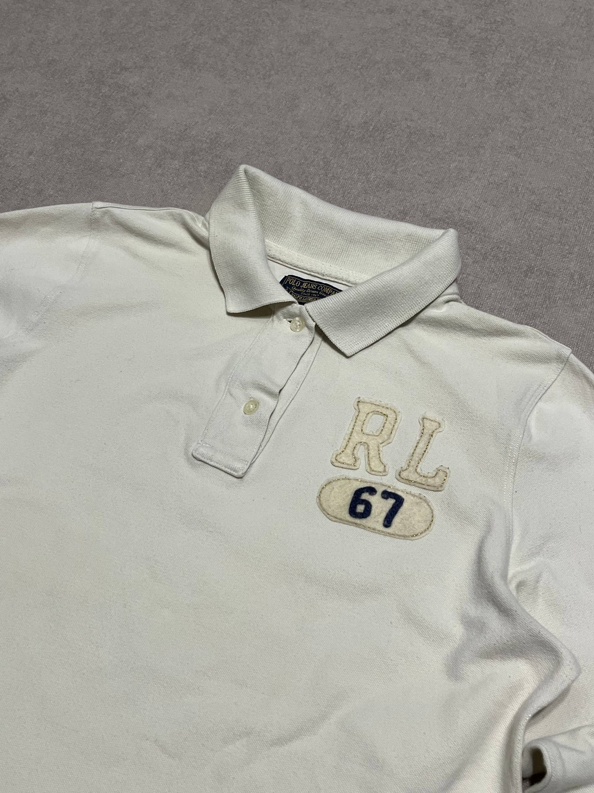 Polo Ralph Lauren Vintage Polo Ralph Lauren Rugby Long Sleeve Polo Women`s M Size M / US 6-8 / IT 42-44 - 4 Thumbnail