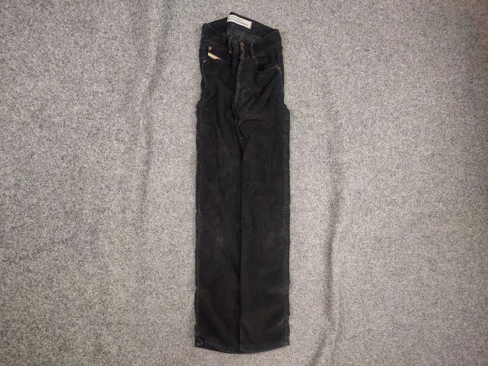Diesel Vintage Diesel 90's Dark Gray Corduroy Trouser Pants Size US 30 / EU 46 - 1 Thumbnail