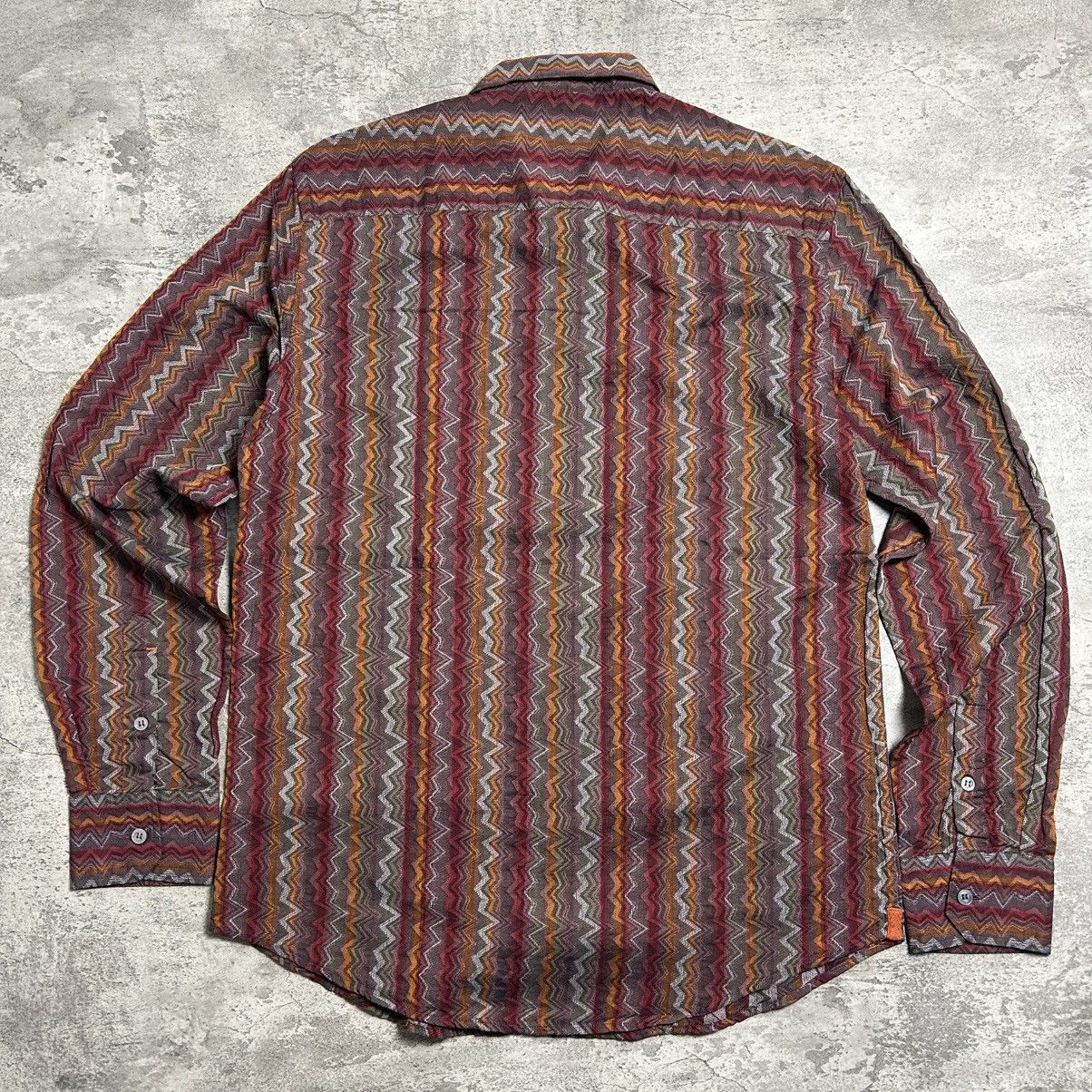 Missoni Vintage MISSONI Pattern Art Size US L / EU 52-54 / 3 - 18 Thumbnail