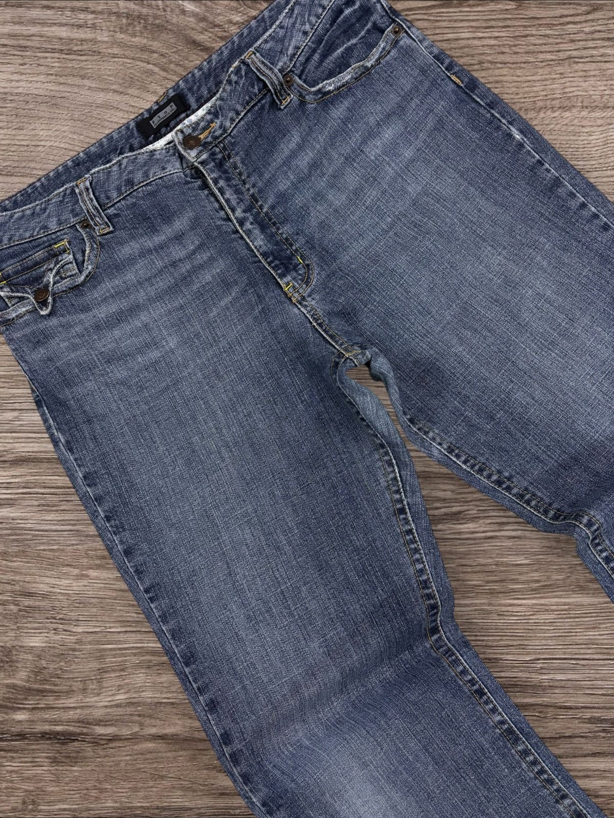 Japanese Brand FTOF Japan Flare Jeans Size US 34 / EU 50 - 4 Thumbnail
