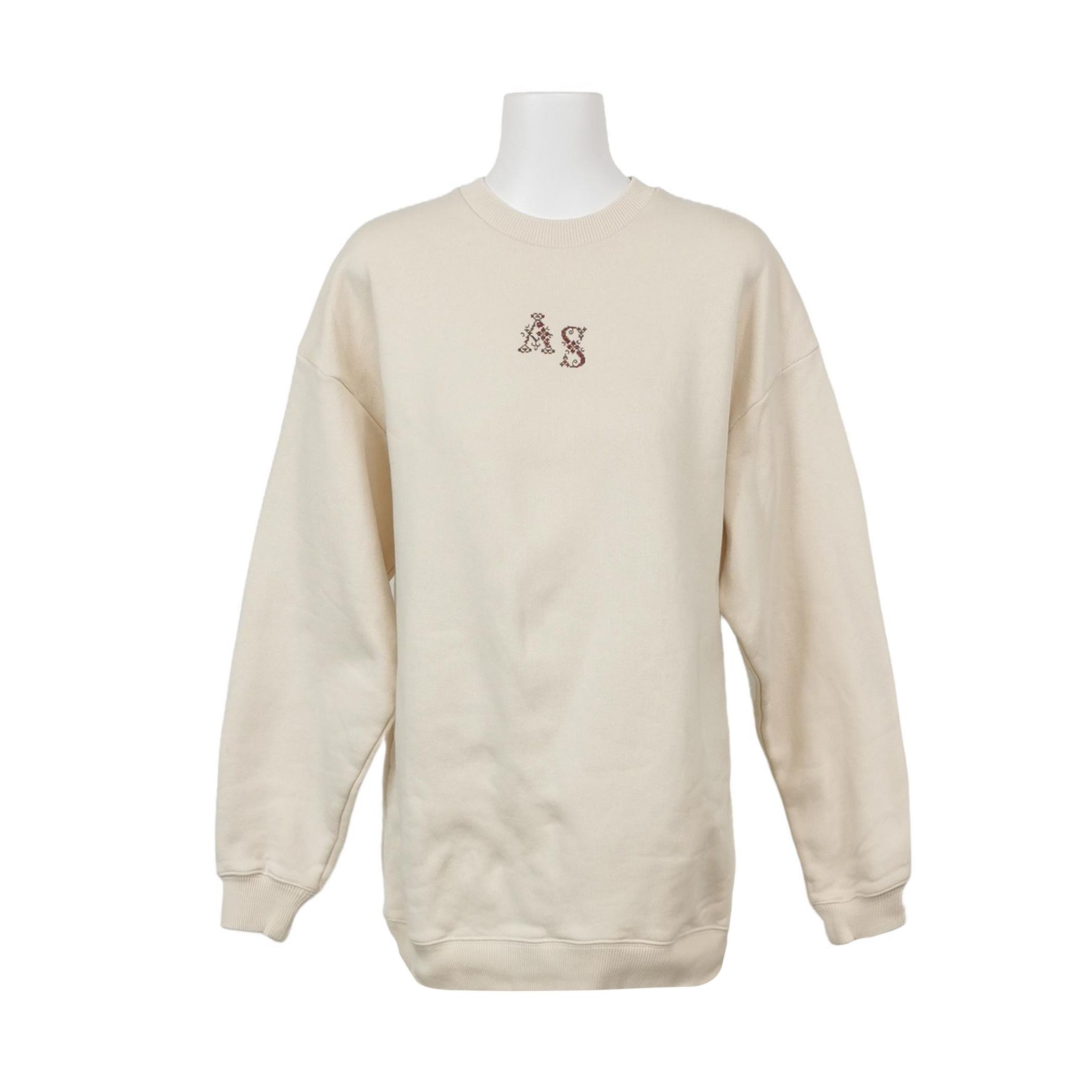 Acne Studios Acne Studios XS Cotton Logo Crewneck Sweatshirt Size XS / US 0-2 / IT 36-38 - 1 Thumbnail