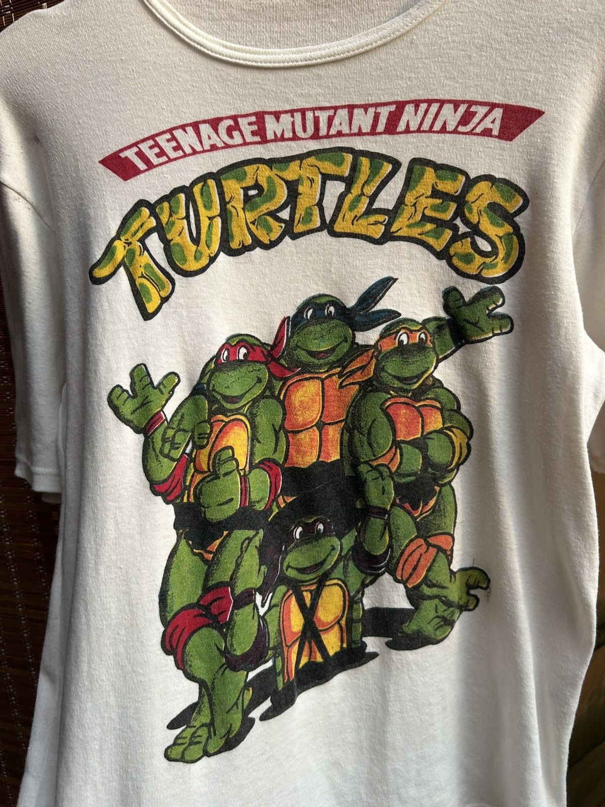 Vintage 80s TMNT Teenage Mutant Ninja Turtles T-Shirt Size M Size US M / EU 48-50 / 2 - 3 Thumbnail