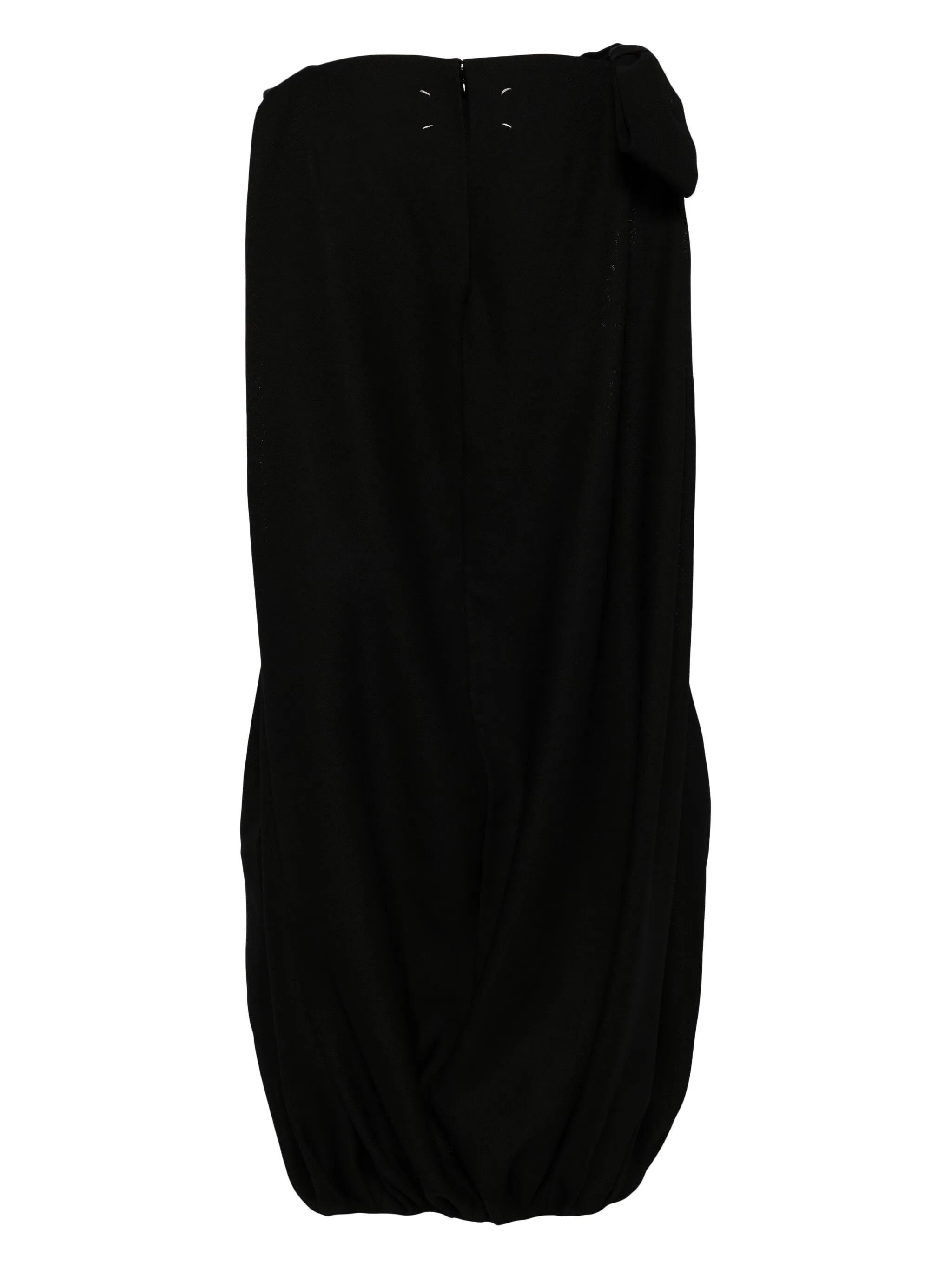 Maison Margiela o1y0625 Midi Dress in Black Size M / US 6-8 / IT 42-44 - 2 Thumbnail
