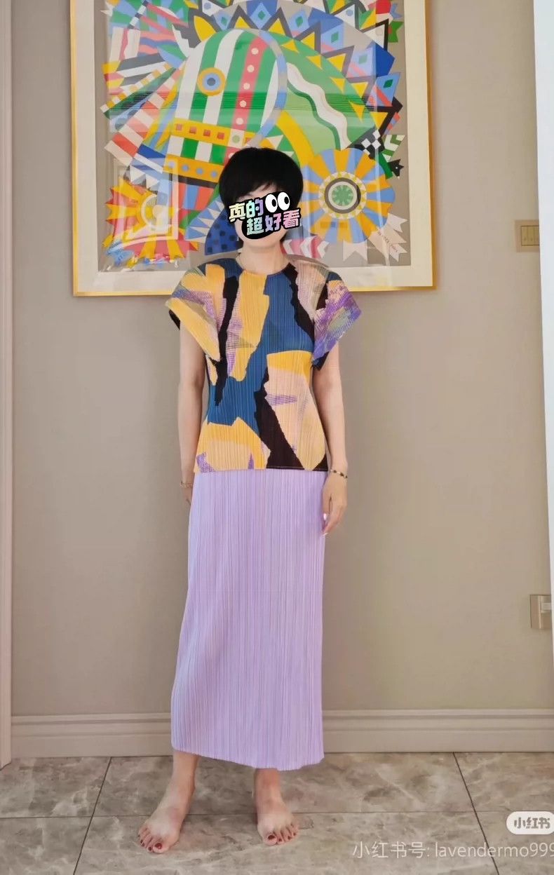 Issey Miyake Issey Miyake size:3 Yellow and Blue Cosmic Meteorite Serie Size S / US 4 / IT 40 - 5 Thumbnail