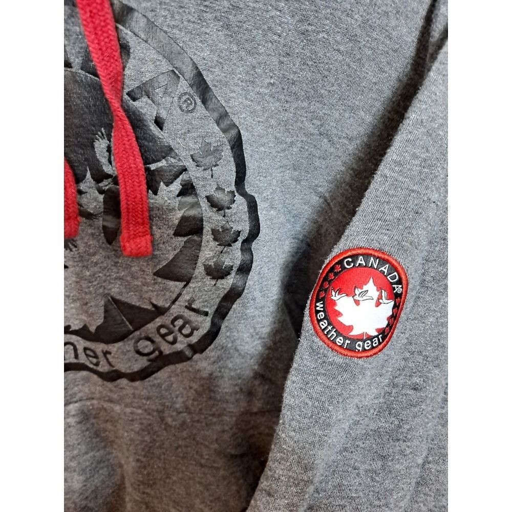 Other Canada Weather Gear Hoodie Pullover Sweatshirt Red Drawstrin Size US L / EU 52-54 / 3 - 4 Thumbnail