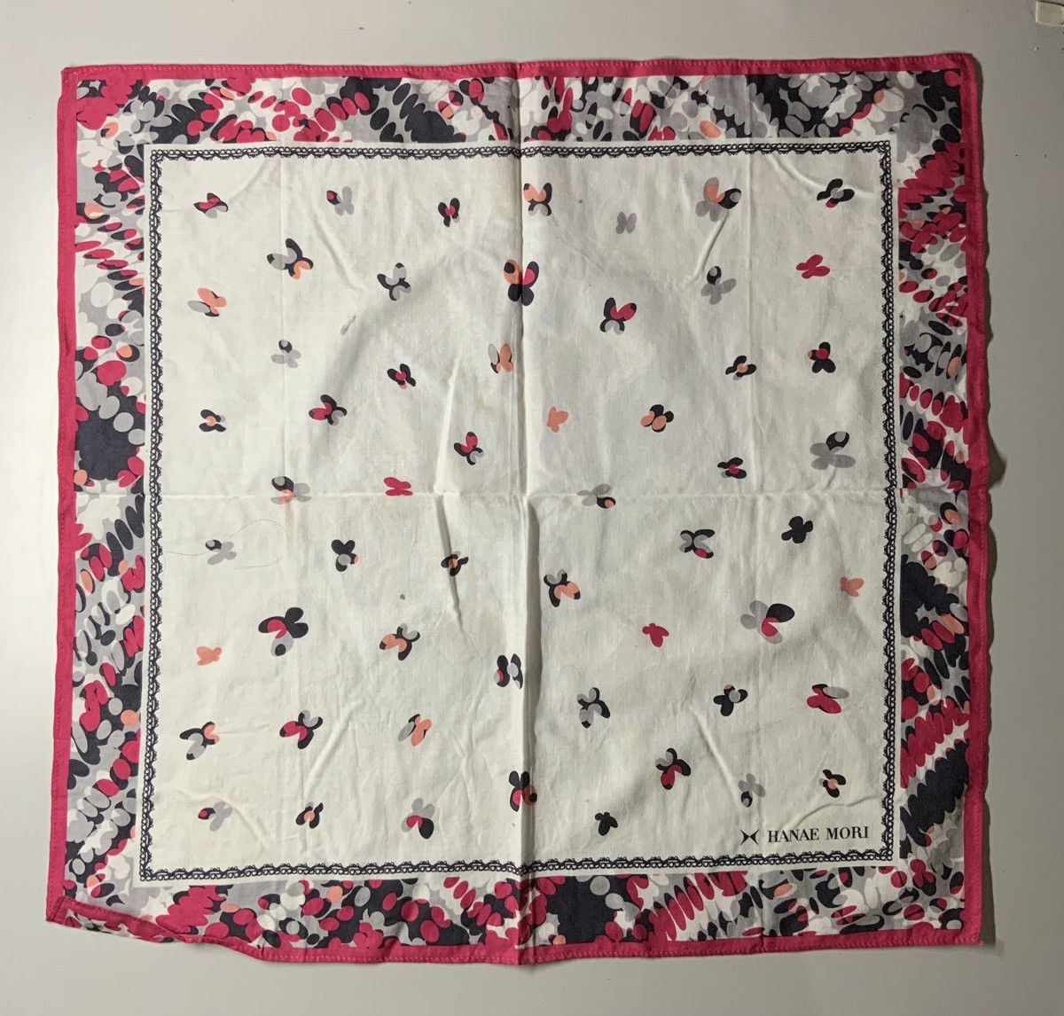 Hanae Mori Hanae Mori Bandana Handkerchief Size ONE SIZE - 5 Thumbnail