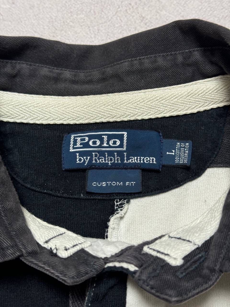 Vintage Vintage Polo Ralph Lauren Rugby Big Logo Baggy Sweatshirt Size US L / EU 52-54 / 3 - 7 Thumbnail