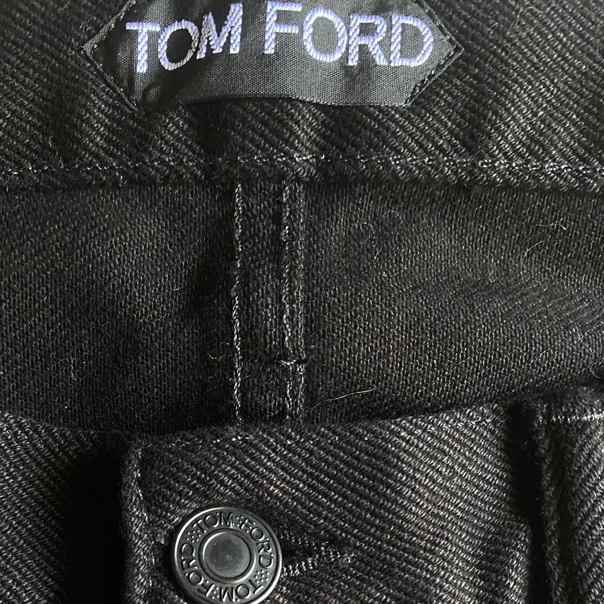 Tom Ford Tom Ford Brushing Cotton Slim Fit Denim Size US 33 - 4 Thumbnail