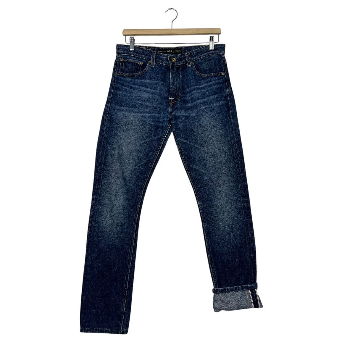 Big Star Vintage Big Star Selvedge Denim Jeans Size US 30 / EU 46 - 12 Thumbnail