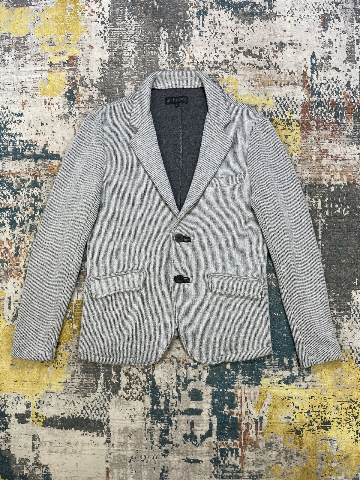 In The Attic In The Attic Made Knit Sweat Blazer Jacket Size US M / EU 48-50 / 2 - 1 Thumbnail