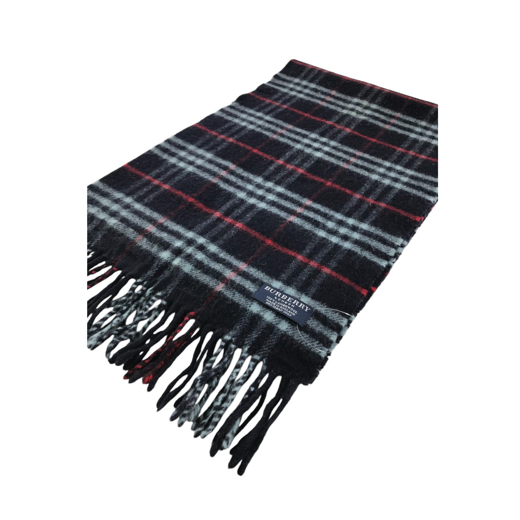 Burberry × Vintage Burberry Scarf / Muffler / Neckwear - WW2707 Size ONE SIZE - 3 Thumbnail
