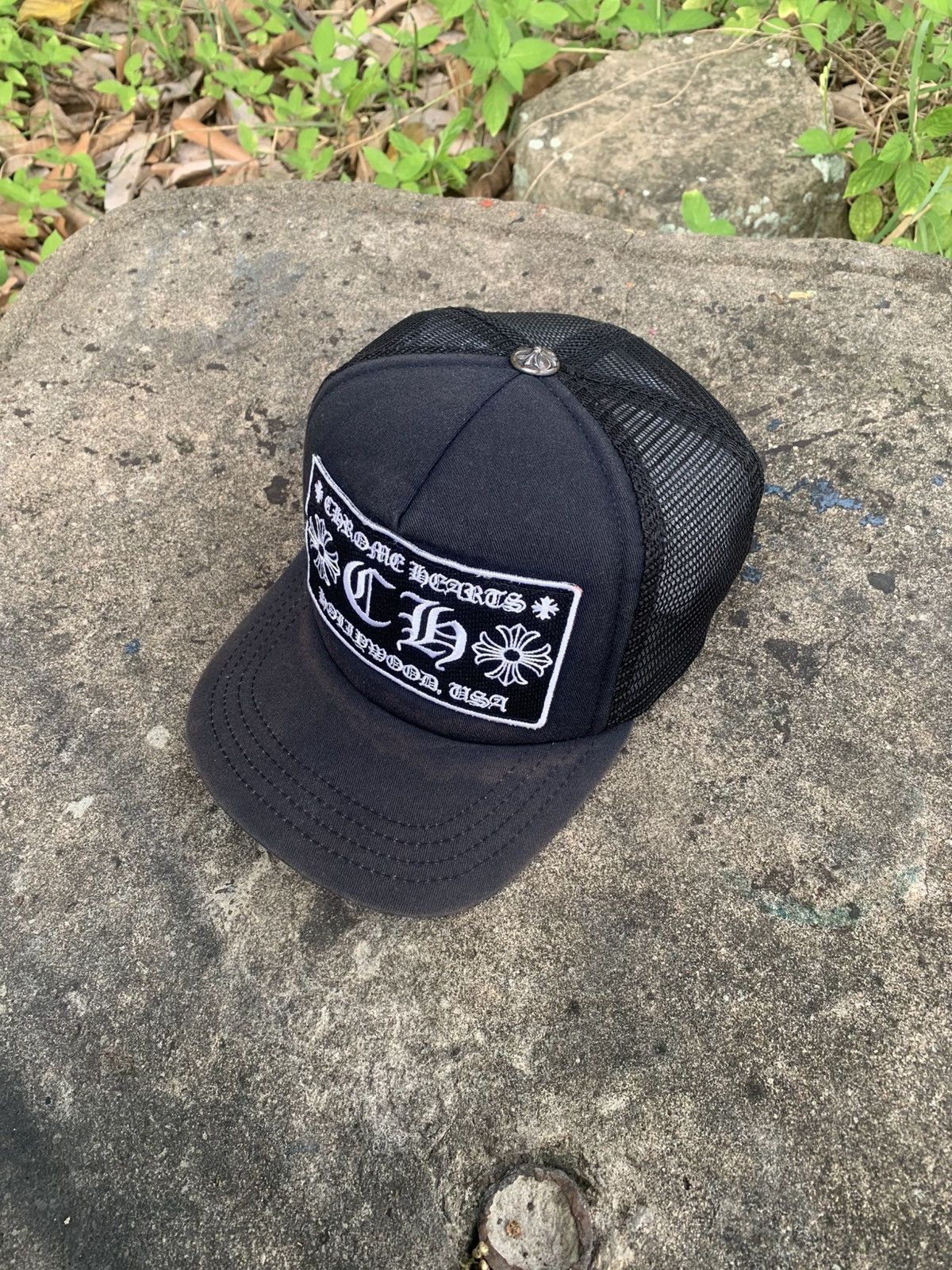 Chrome Hearts Vintage Chrome Hearts Trucker Hat Size ONE SIZE - 2 Thumbnail