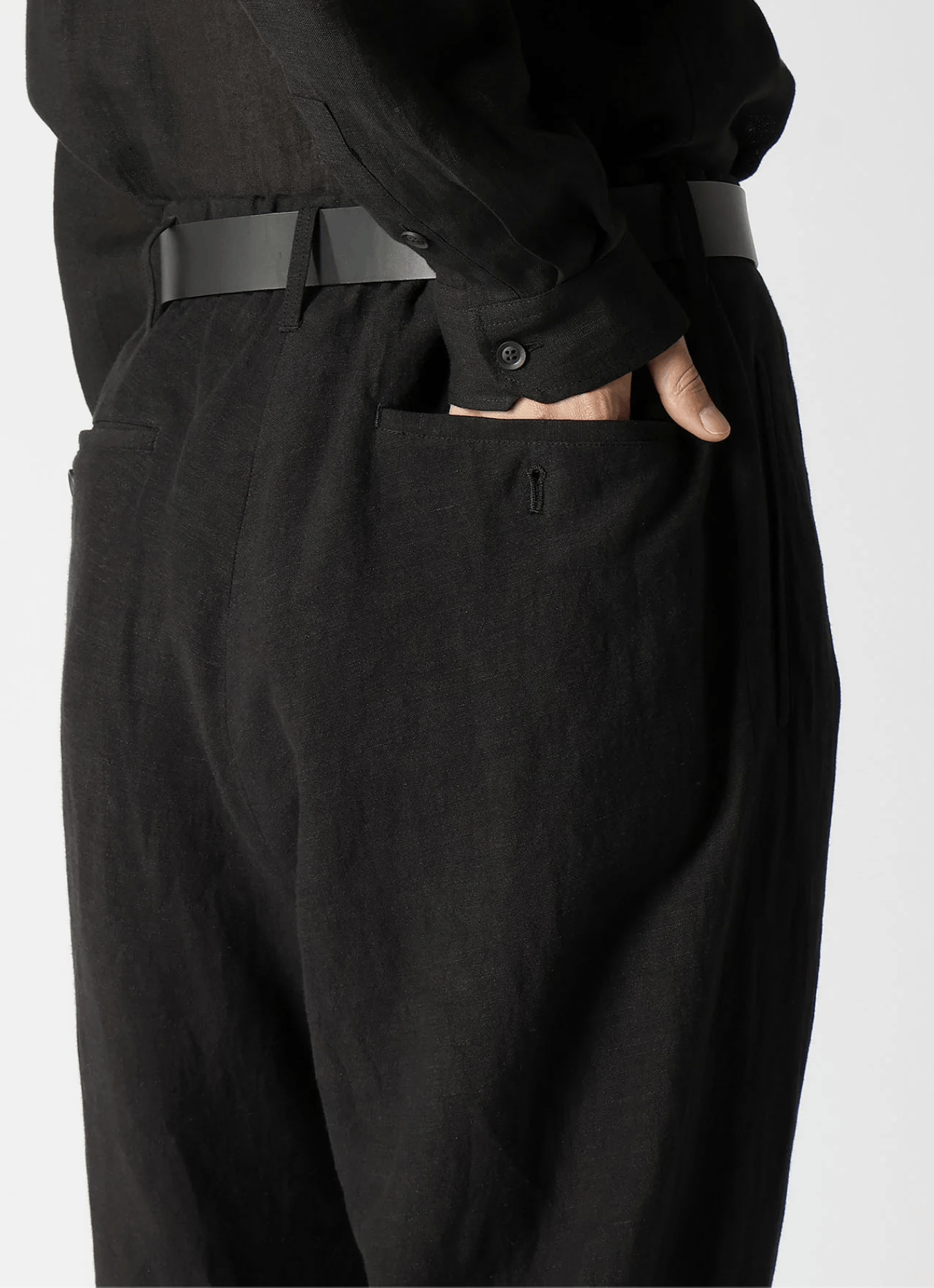 Yohji Yamamoto Yohji Yamamoto Pour Homme - LI/RY 5 POCKETS PANTS Size US 32 / EU 48 - 7 Thumbnail