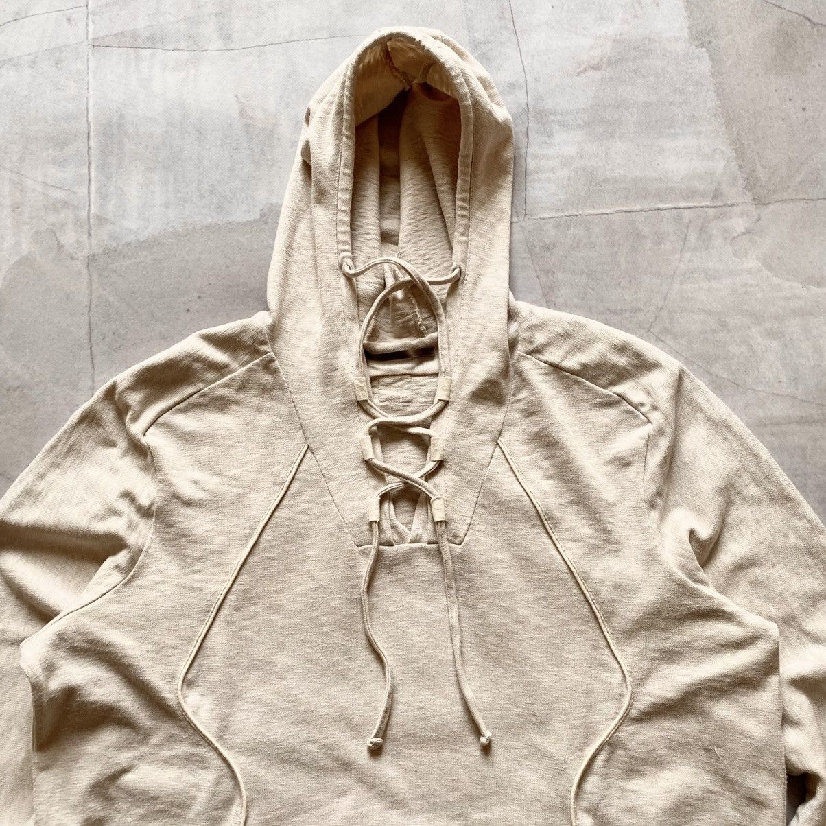 Marithe + Francois Girbaud 00s Archive Marithe Francois Girbaud Avantgarde Hoodie Size US XL / EU 56 / 4 - 5 Thumbnail