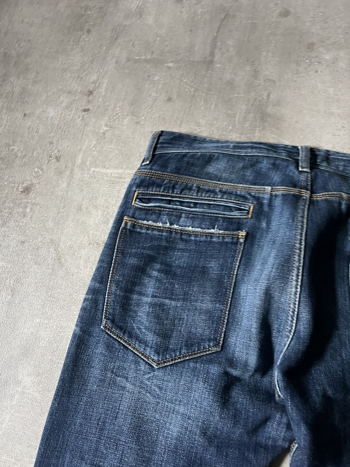Raf Simons × Raf by Raf Simons Raf by Raf Simons distressed jeans very rare navy Size US 32 / EU 48 - 16 Thumbnail