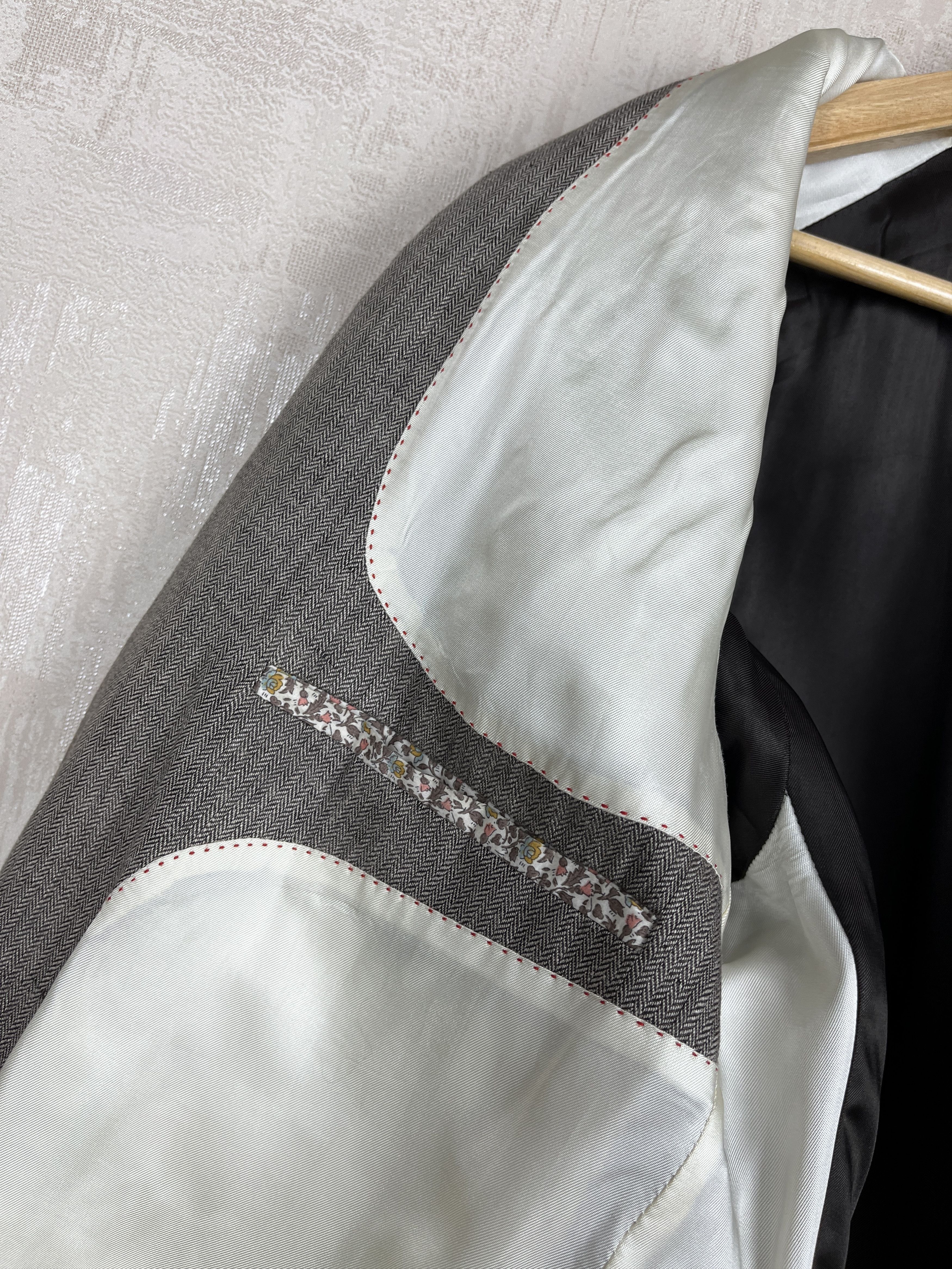 Other UK Holland Esquire Linen Long Blazer Coat Hand Customised Size US M / EU 48-50 / 2 - 12 Thumbnail
