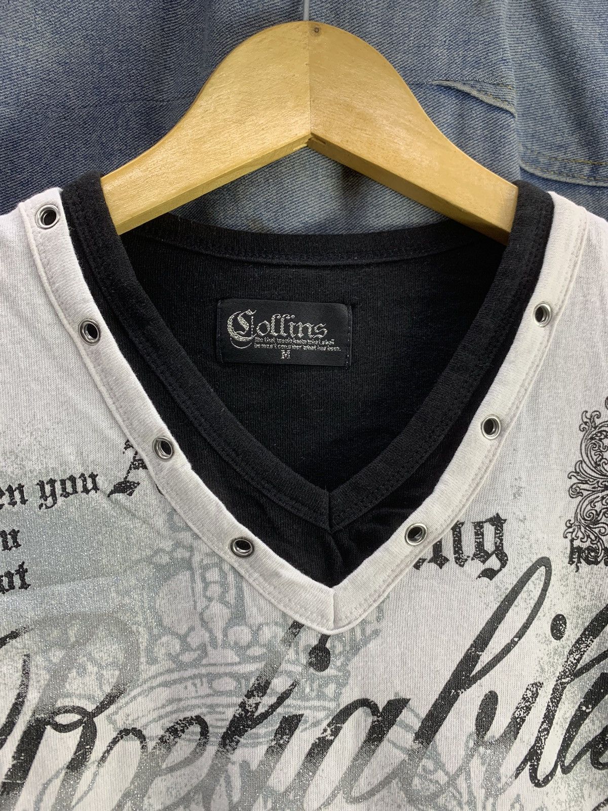 Hysteric Glamour × If Six Was Nine × Japanese Brand Scollins double layer poem style Size US M / EU 48-50 / 2 - 4 Thumbnail