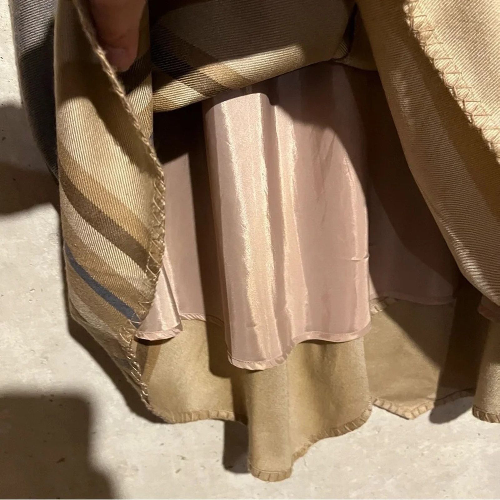 Coldwater Creek Coldwater Creek Boho Faux Wrap Midi Skirt Draped Sz L Size 32" / US 10 / IT 46 - 9 Thumbnail