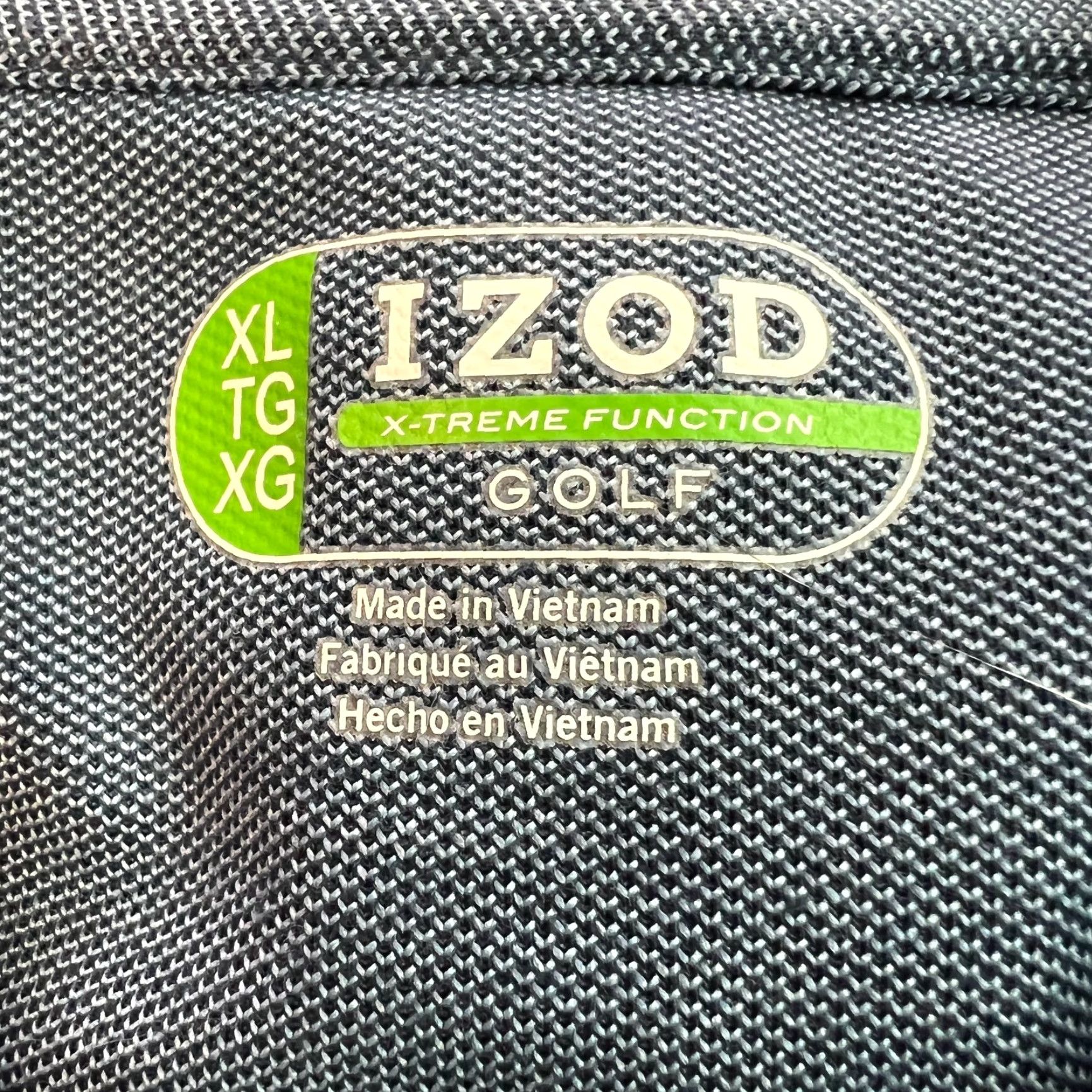 Izod Izod Polo T Shirt XL Blue Golf Polo Short Sleeve Collared Shirt T Shirt Izod Size XL Blue Golf Polo Collared Short Sleeve X Treme Function Size US XL / EU 56 / 4 - 7 Thumbnail