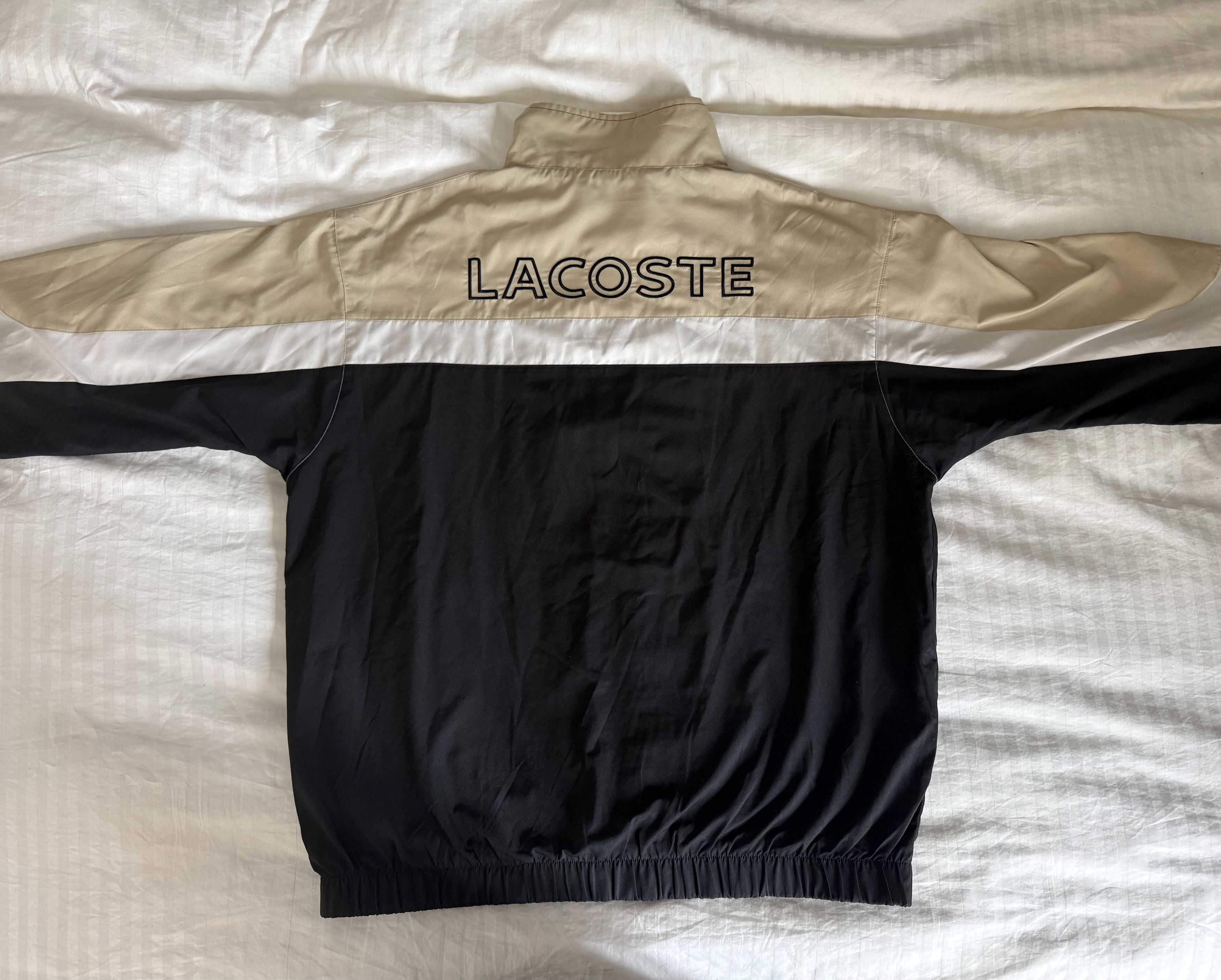 Lacoste Vintage Lacoste Sport Windbreaker Track Jacket XL Size 6 90s Size US XL / EU 56 / 4 - 2 Thumbnail