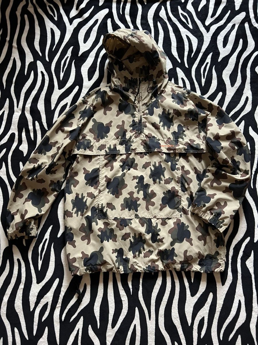 Carhartt × Carhartt Wip × Vintage Carhartt vintage nylon camo anorak jacket Size US XL / EU 56 / 4 - 4 Thumbnail