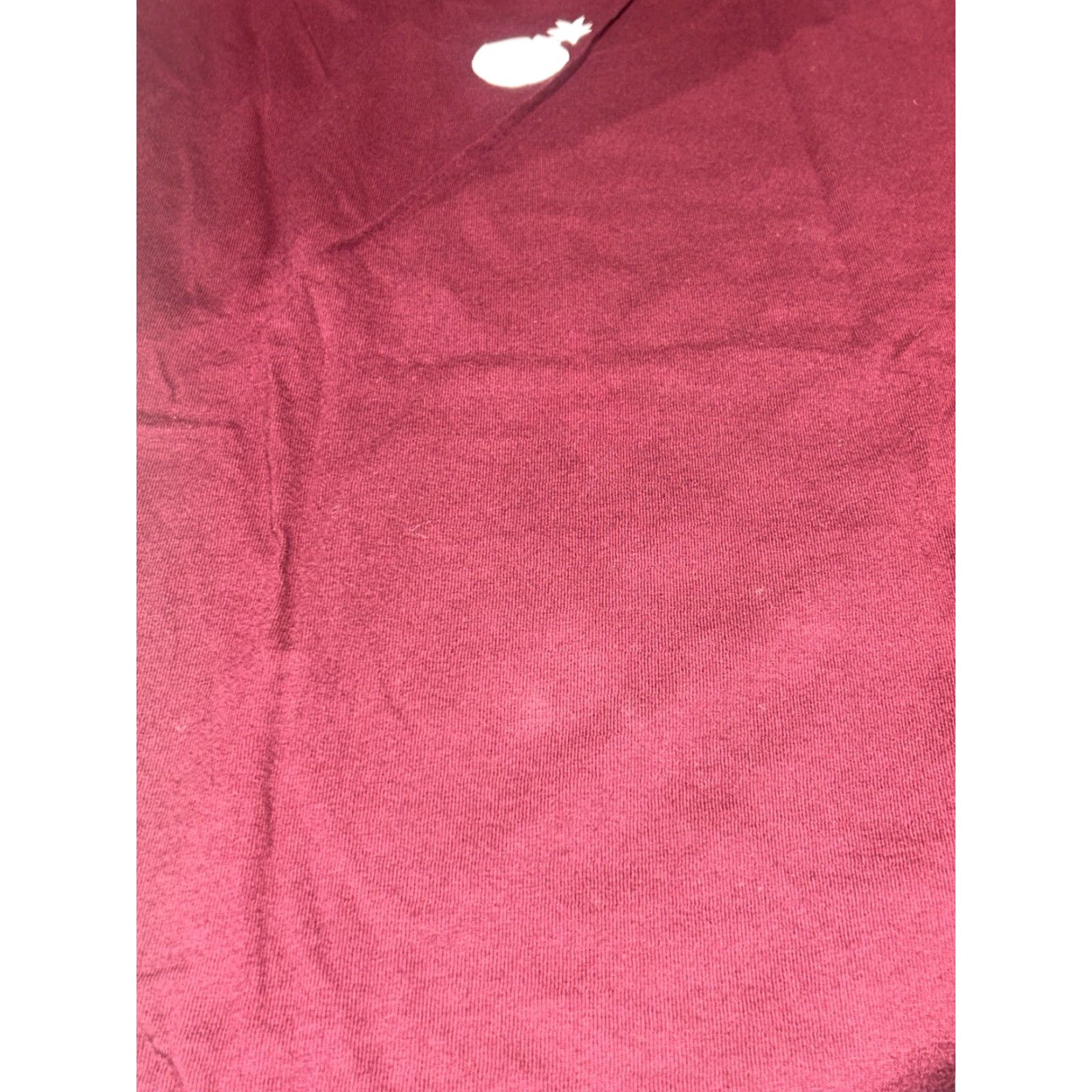 The Hundreds The Hundreds Burgundy Slant Print Logo Tee T-Shirt Men Small Red Logo Short Sleeve Crew Neck Regular Fit Size US S / EU 44-46 / 1 - 6 Thumbnail